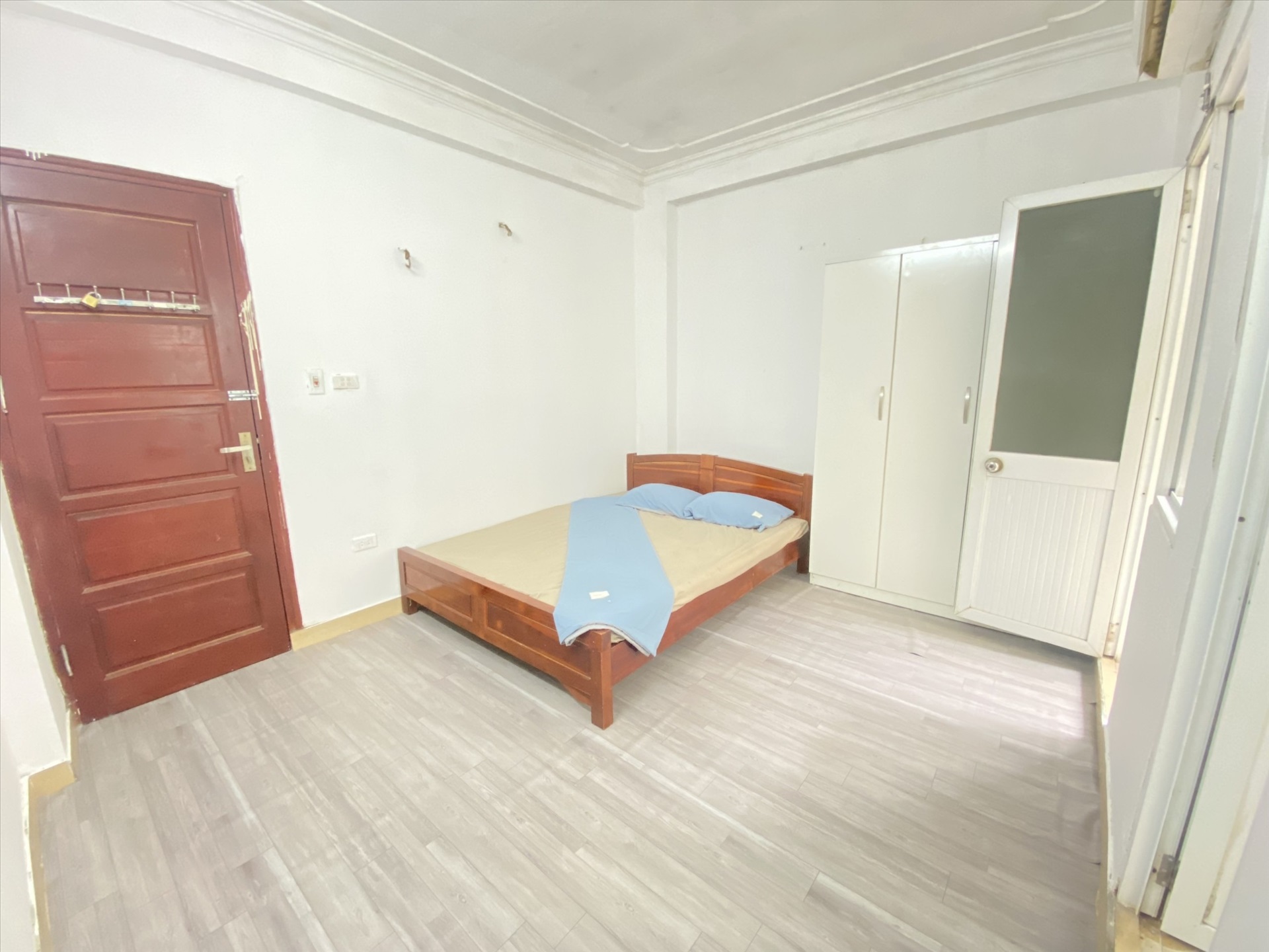 Phòng trọ Studio 27m2 tại HappyHomes Trần Thái Tông - Cầu Giấy - Phòng ngủ