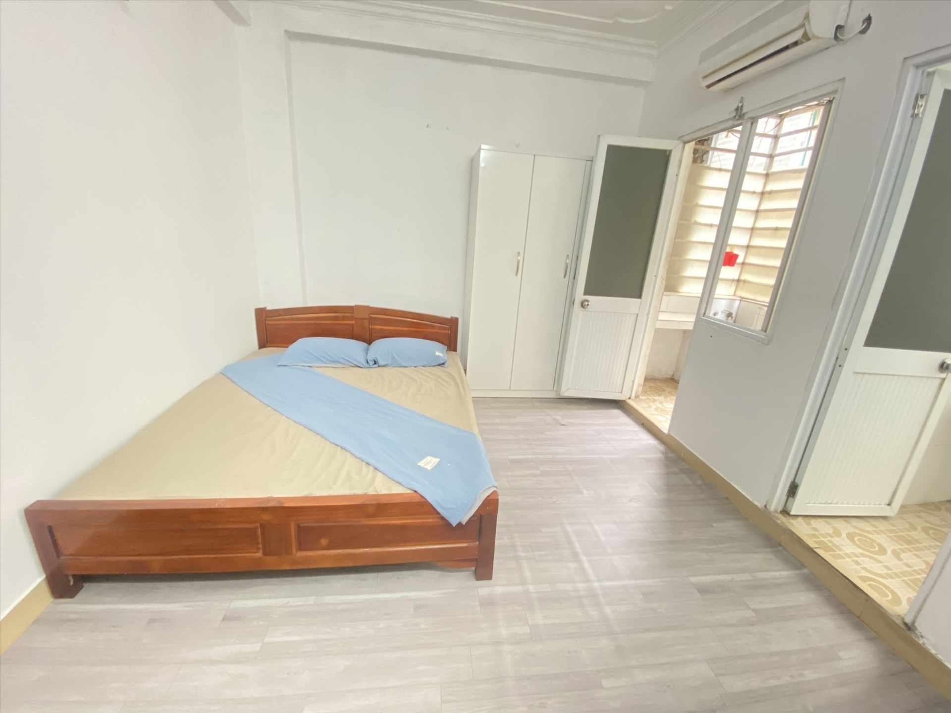 Phòng trọ Studio 27m2 tại HappyHomes Trần Thái Tông - Cầu Giấy - Phòng ngủ