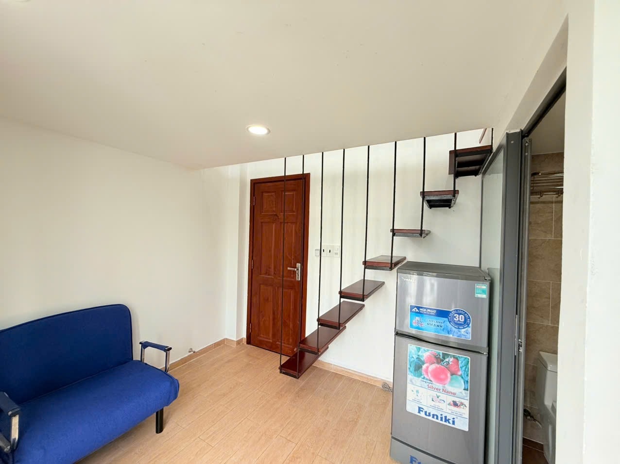 Phòng trọ Duplex 25m2 tại Tracy House Bạch Đằng - Bình Thạnh - Phòng khách