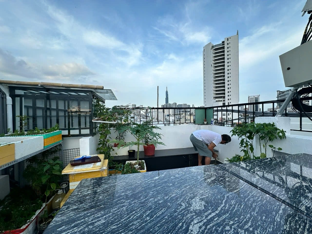 Phòng trọ Studio 25m2 tại Tracy House Bạch Đằng - Bình Thạnh - Ban công
