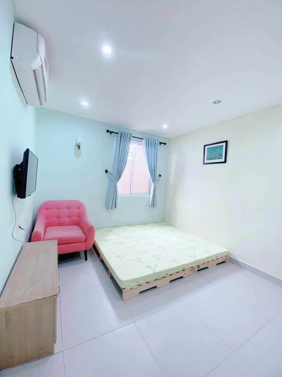 Phòng trọ Studio 25m2 tại Amcity Home Nguyễn Văn Đậu - Bình Thạnh - Phòng ngủ