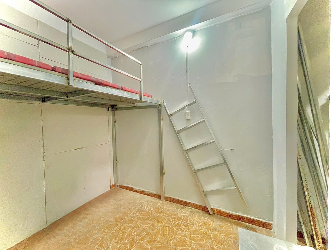 Phòng trọ Duplex 20m2 tại NH House Bùi Đình Túy - Bình Thạnh - Phòng ngủ