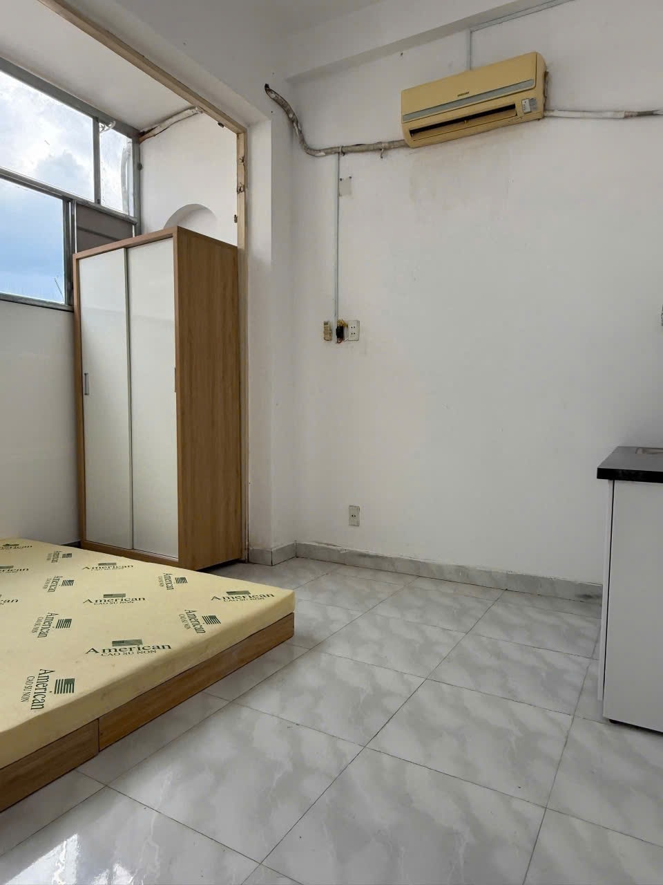 Phòng trọ Studio 25m2 tại CD Home Tân Hoà Đông - Bình Tân - Phòng ngủ