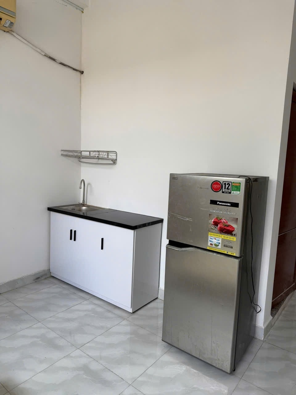 Phòng trọ Studio 25m2 tại CD Home Tân Hoà Đông - Bình Tân - Phòng bếp