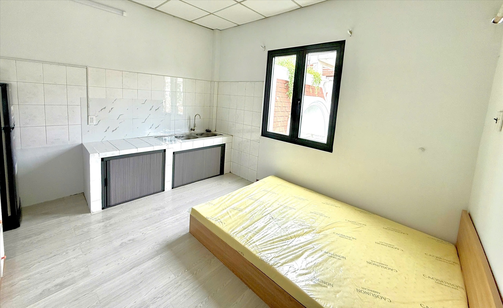 Phòng trọ Studio 16m2 tại CQ Home Nơ Trang Long - Bình Thạnh - Phòng bếp