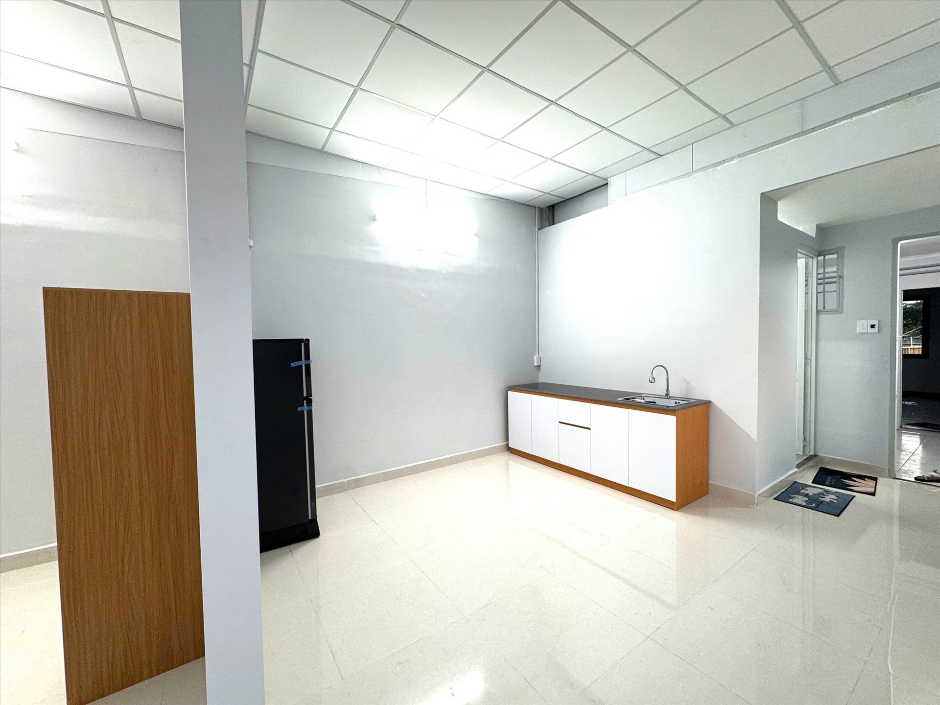 Phòng trọ 1 Phòng ngủ 35m2 tại CQ Home Nơ Trang Long - Bình Thạnh - Phòng khách