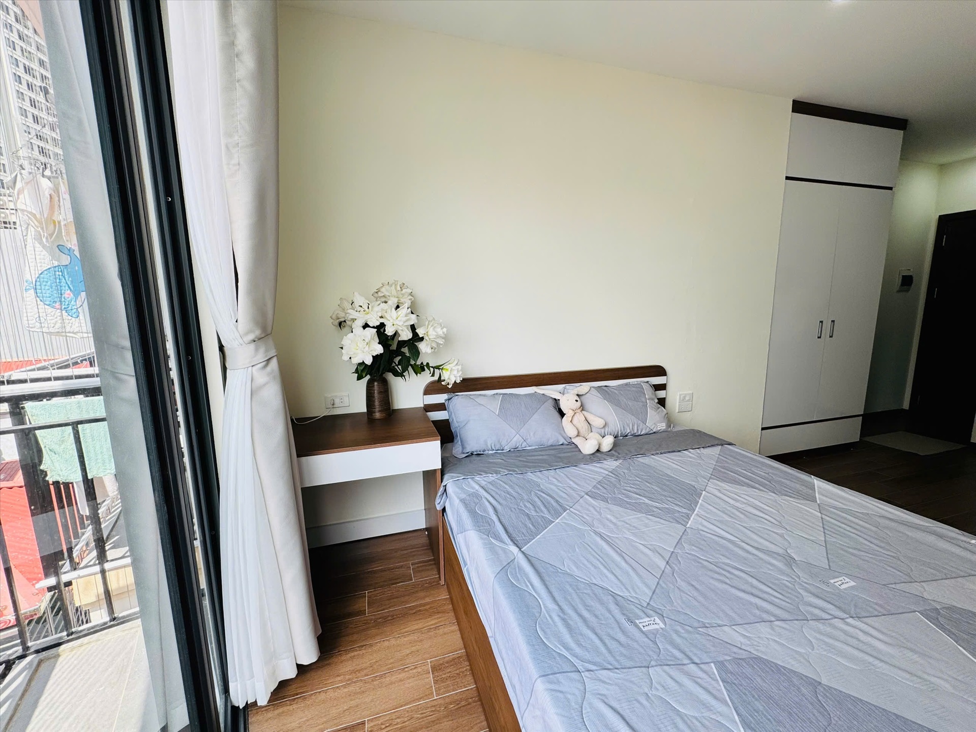 Phòng trọ Studio 22m2 tại PH Home Xuân Đỉnh - Bắc Từ Liêm - Phòng ngủ