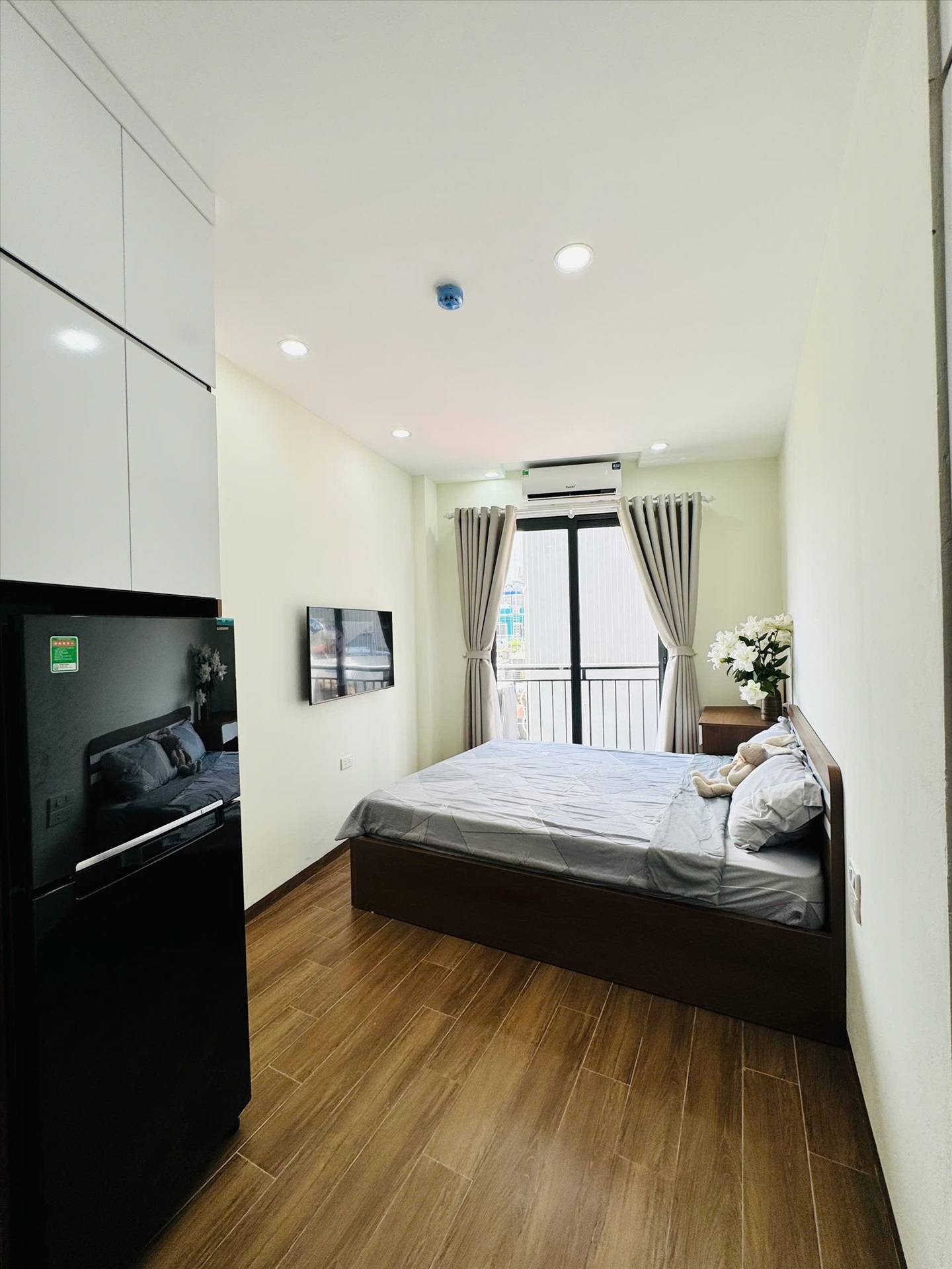 Phòng trọ Studio 22m2 tại PH Home Xuân Đỉnh - Bắc Từ Liêm - Phòng ngủ