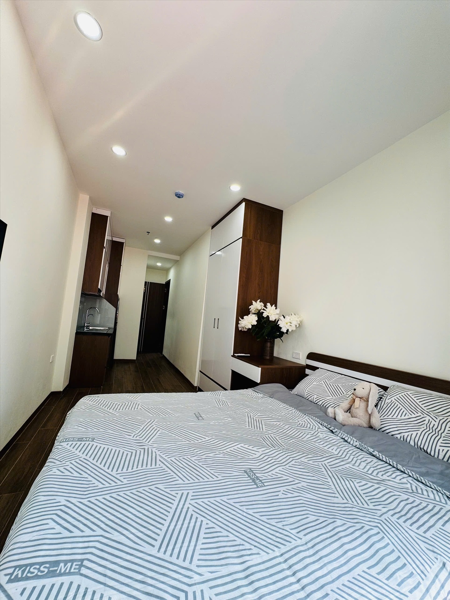 Phòng trọ Studio 22m2 tại PH Home Xuân Đỉnh - Bắc Từ Liêm - Phòng bếp