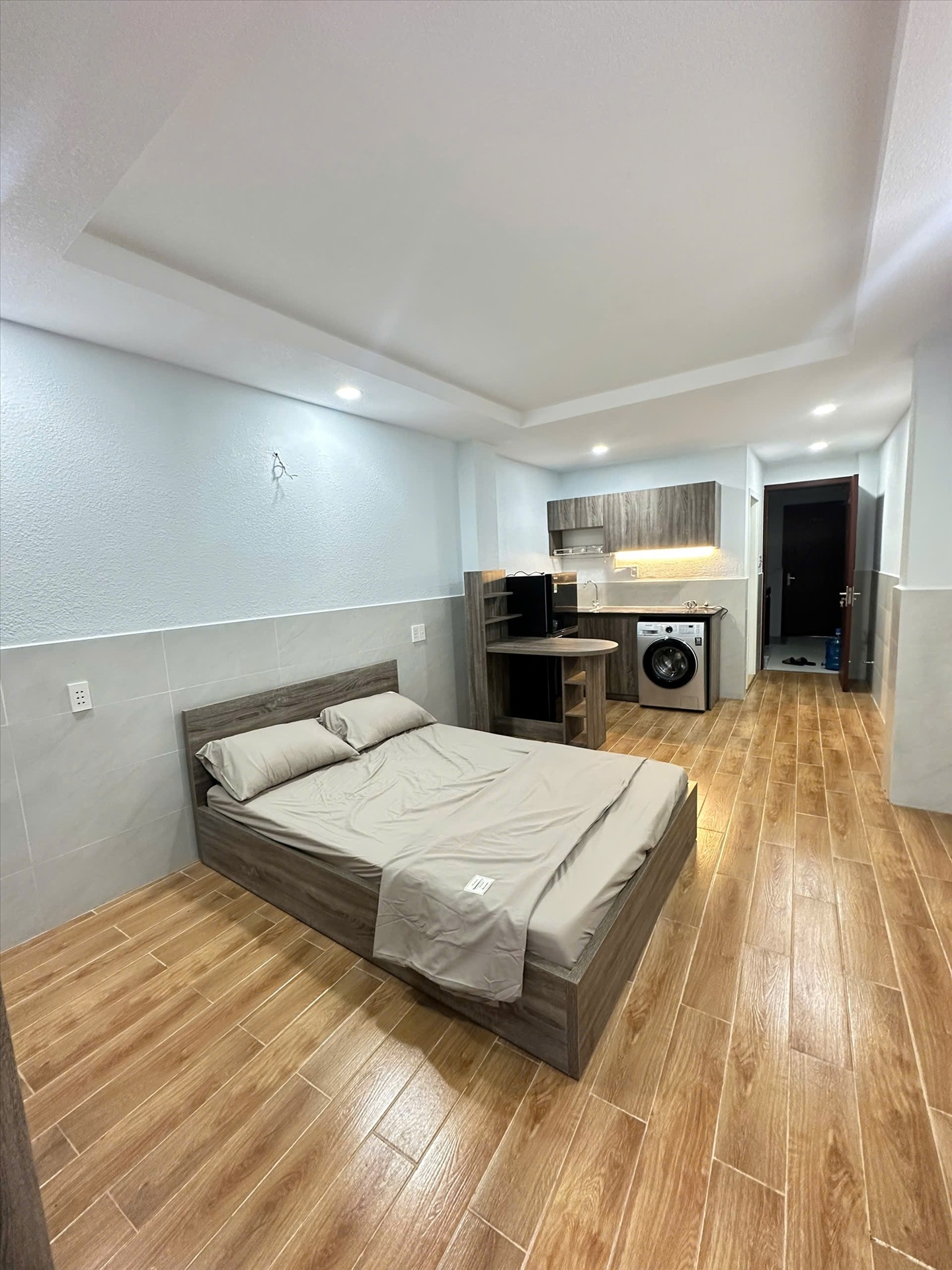 Phòng trọ Studio 30m2 tại Alure Home Tô Hiến Thành - Quận 10 - Phòng ngủ