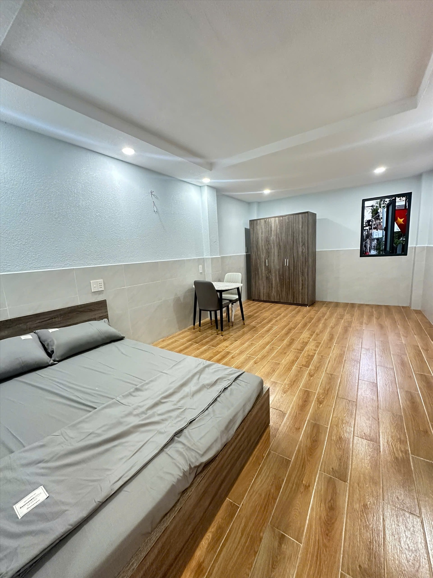 Phòng trọ Studio 30m2 tại Alure Home Tô Hiến Thành - Quận 10 - Phòng ngủ