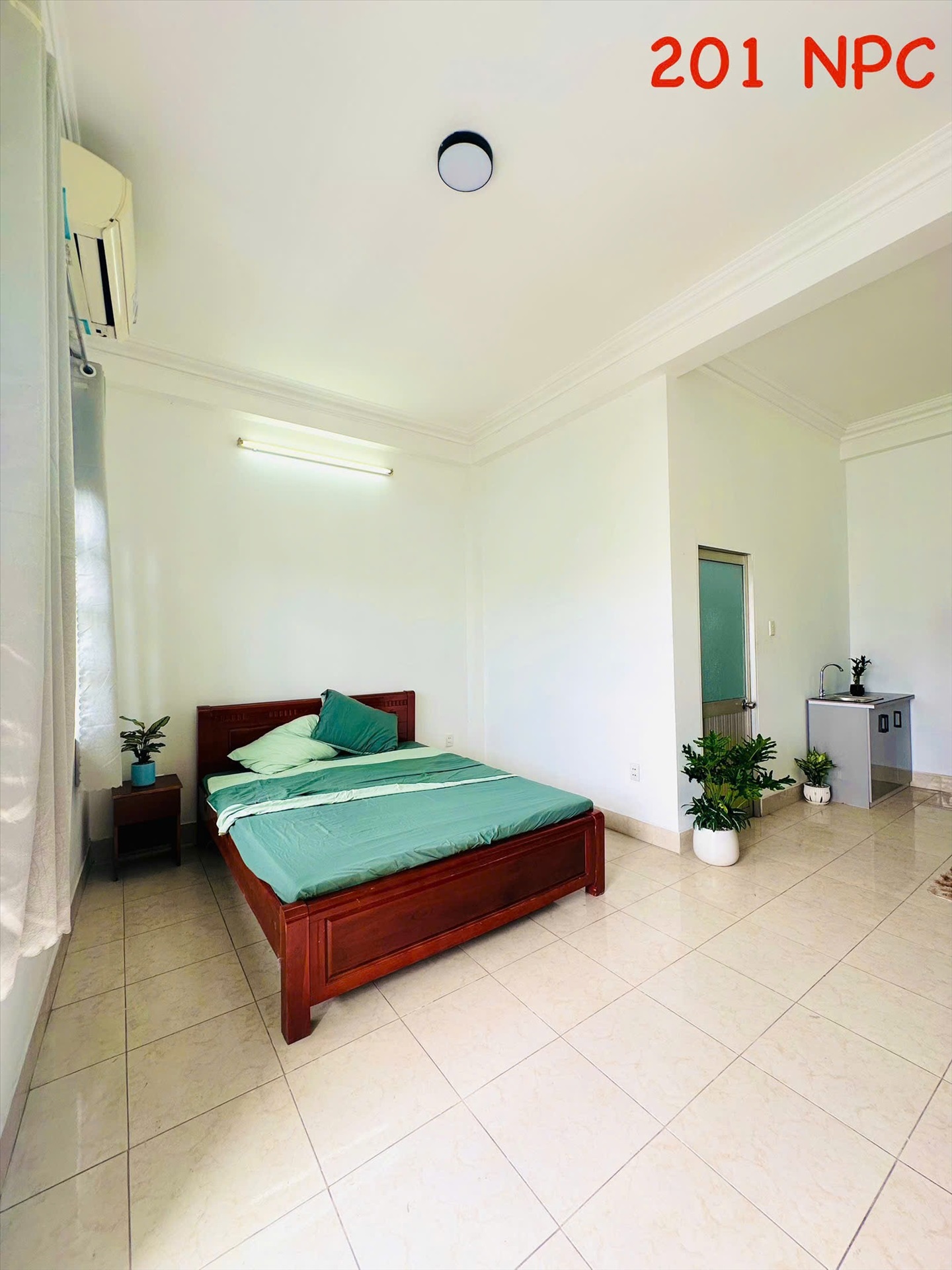 Phòng trọ Studio 35m2 tại TD Home Nguyễn Phúc Chu - Tân Bình - Phòng ngủ