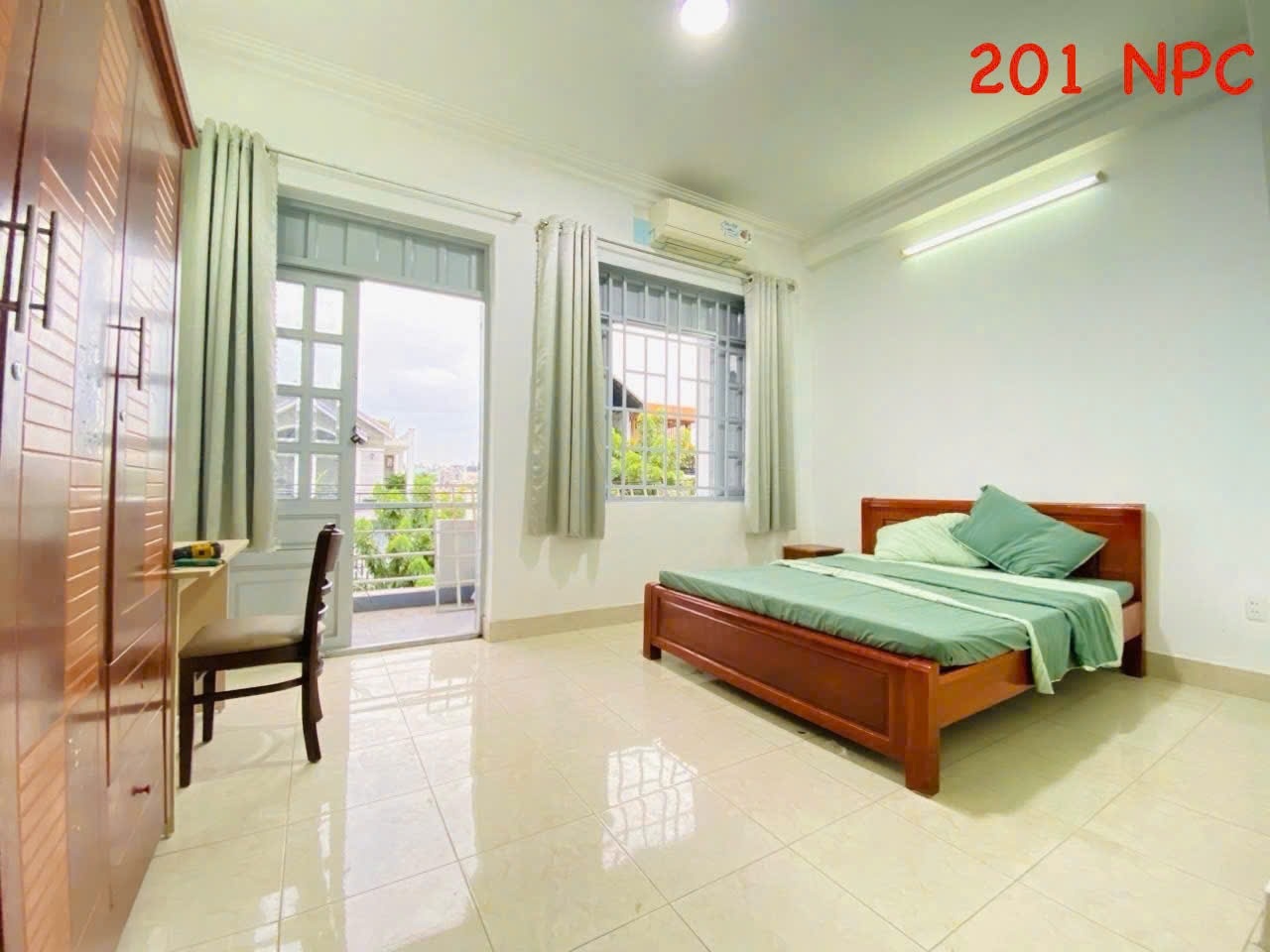 Phòng trọ Studio 35m2 tại TD Home Nguyễn Phúc Chu - Tân Bình - Phòng ngủ