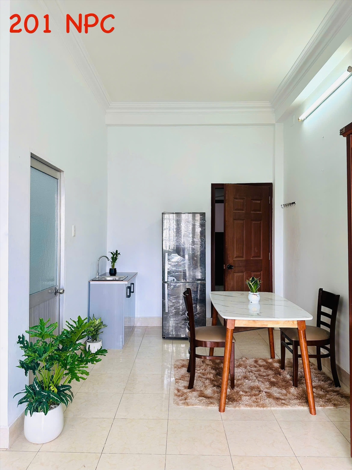 Phòng trọ Studio 35m2 tại TD Home Nguyễn Phúc Chu - Tân Bình - Phòng ngủ