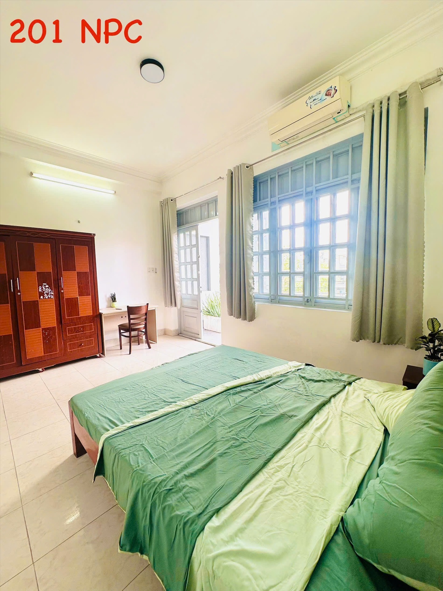 Phòng trọ Studio 35m2 tại TD Home Nguyễn Phúc Chu - Tân Bình - Phòng ngủ
