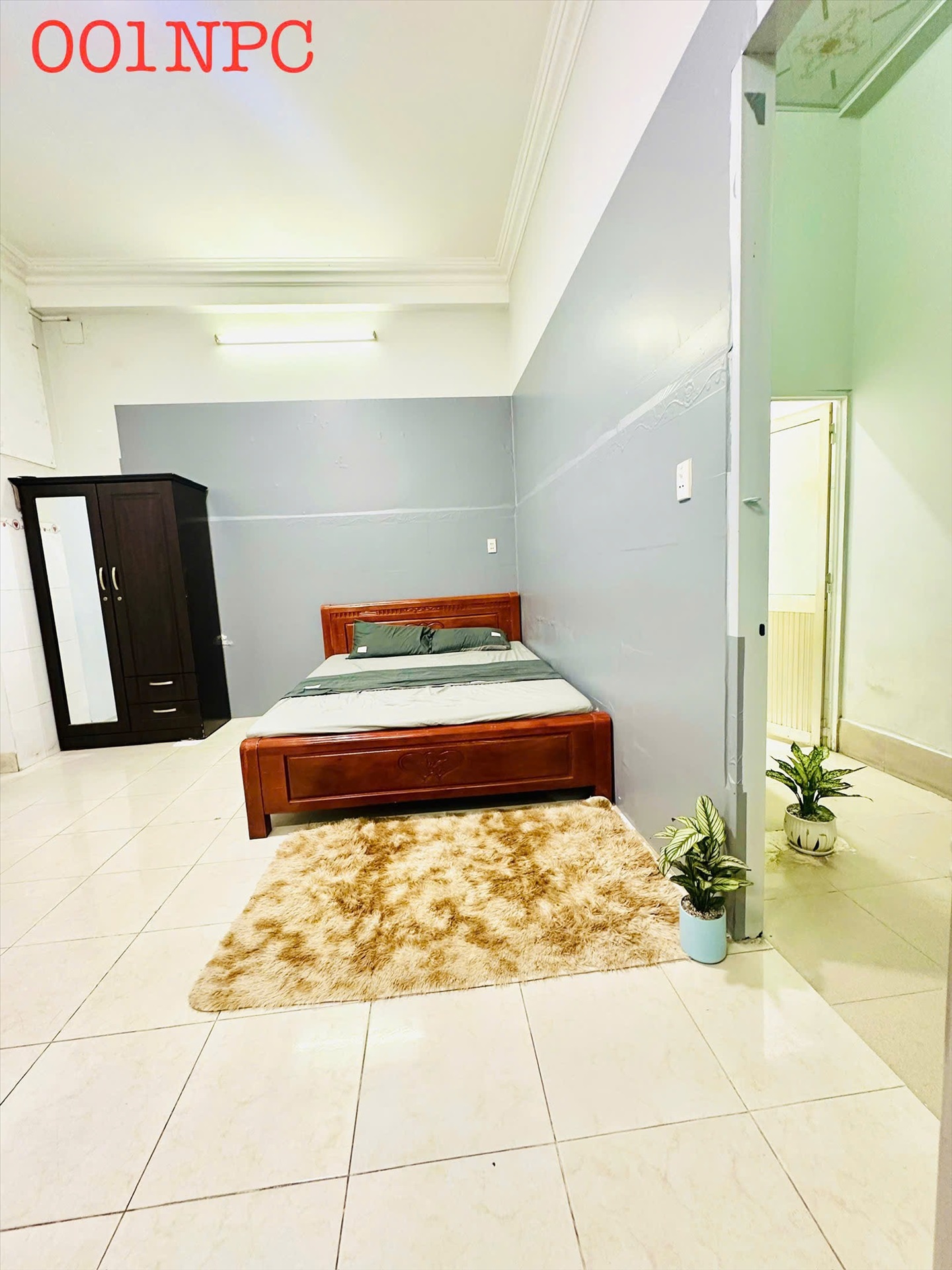 Phòng trọ Studio 30m2 tại TD Home Nguyễn Phúc Chu - Tân Bình - Phòng ngủ