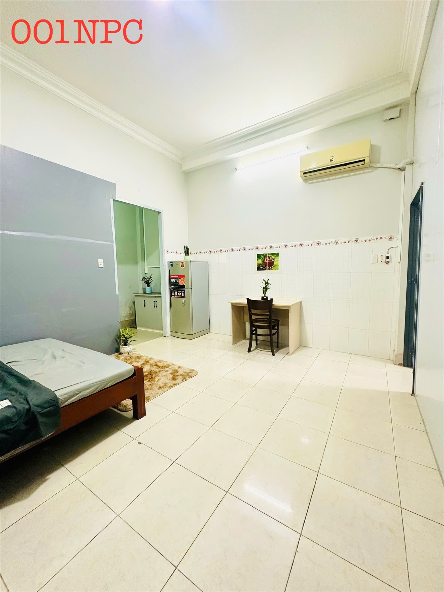 Phòng trọ Studio 30m2 tại TD Home Nguyễn Phúc Chu - Tân Bình - Phòng ngủ