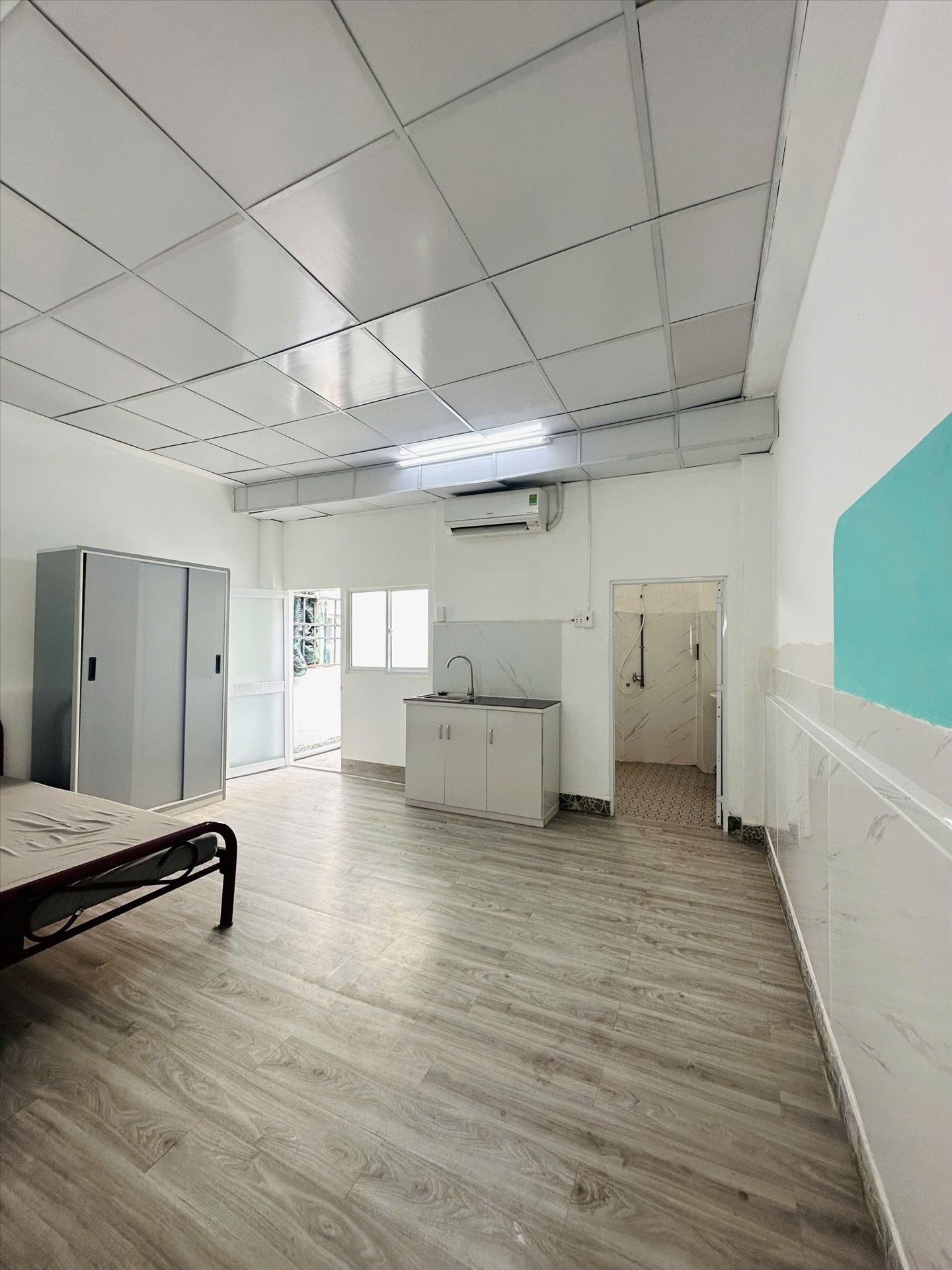 Phòng trọ Studio 25m2 tại TD Home Phan Huy Ích - Tân Bình - Phòng ngủ