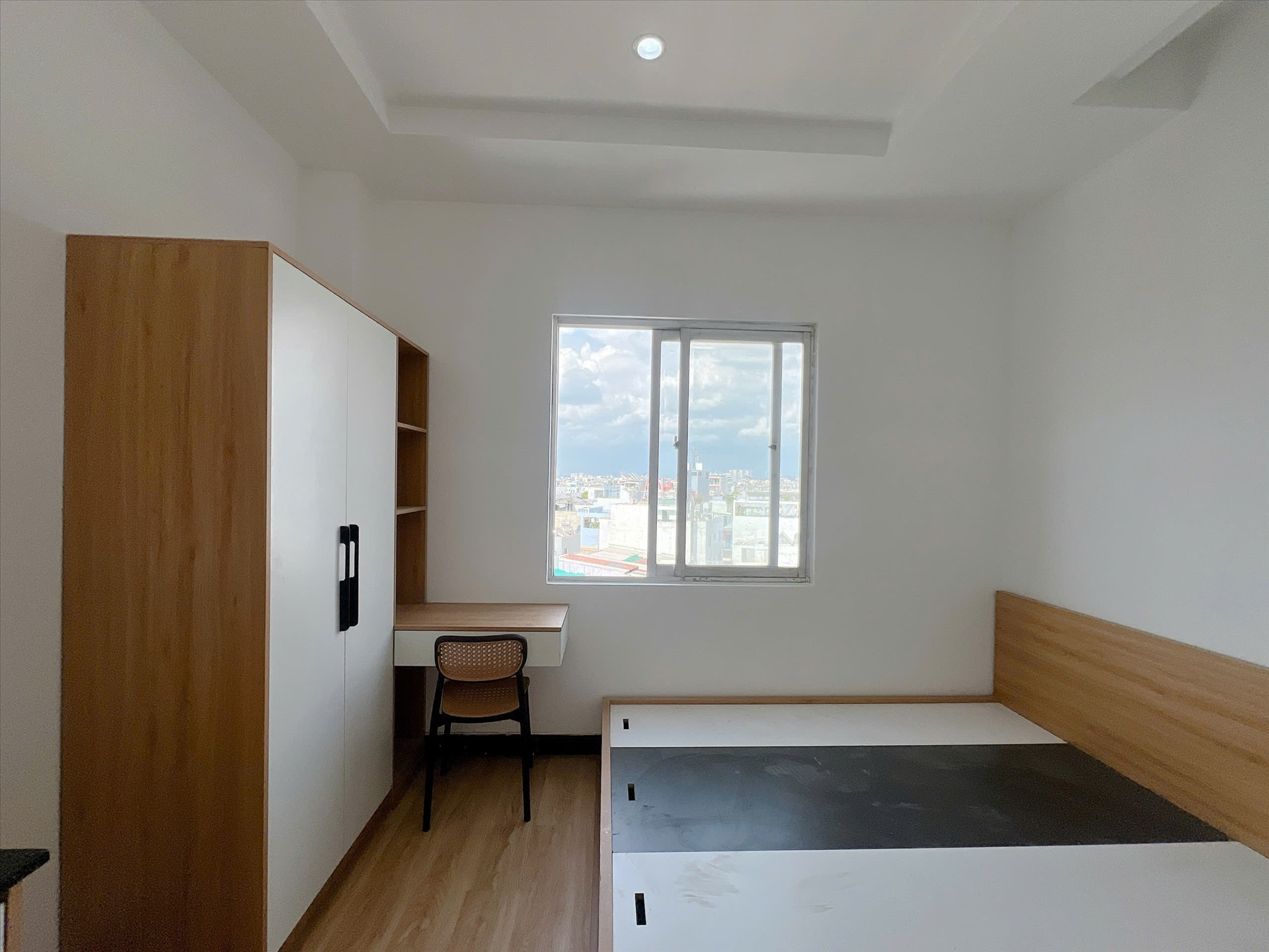 Phòng trọ Studio 25m2 tại HI House Lê Văn Thọ -  Gò Vấp - Phòng ngủ