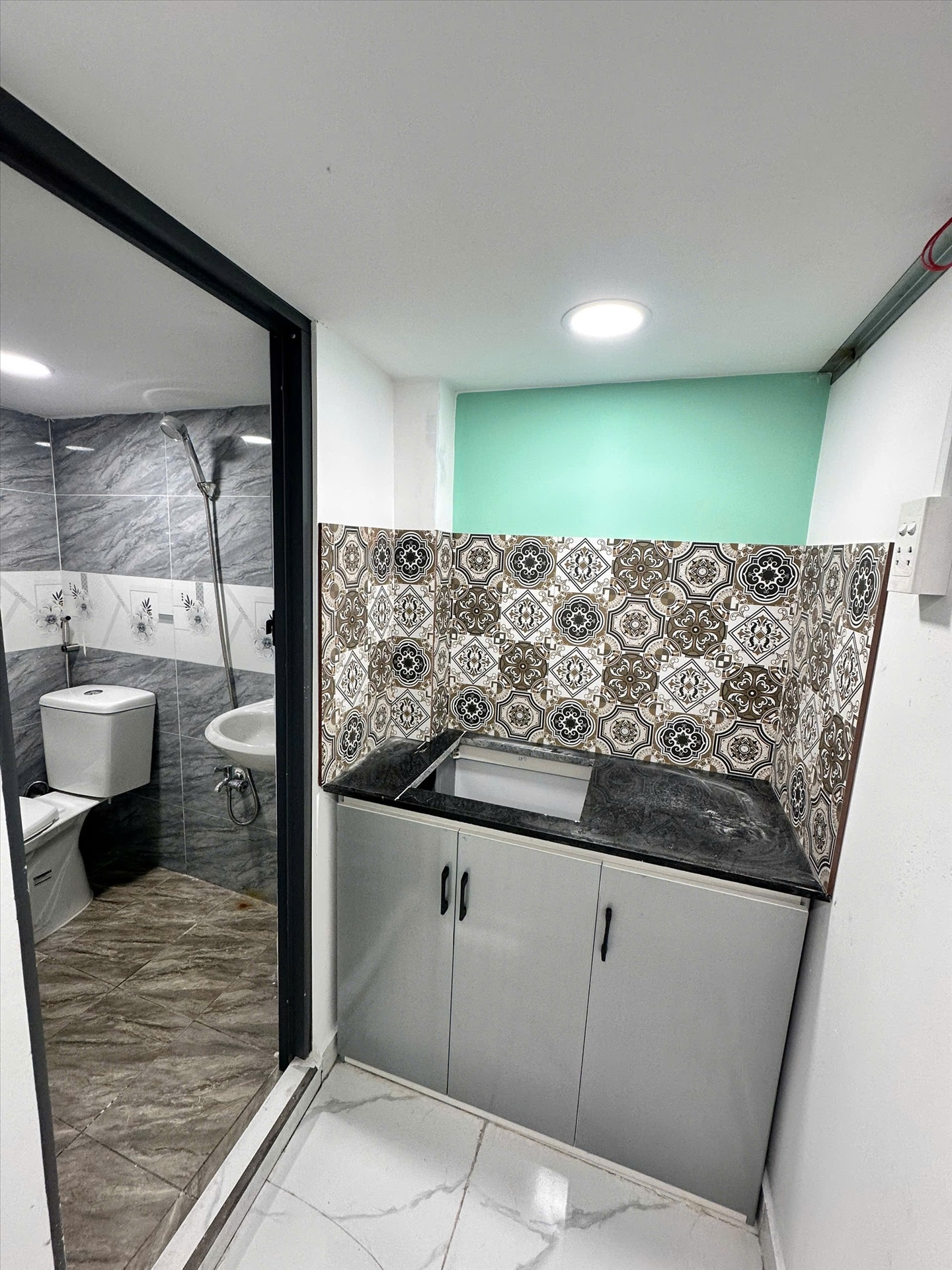 Phòng trọ 1 Phòng ngủ 20m2 tại CQ Home Bùi Đình Túy - Bình Thạnh - Phòng bếp
