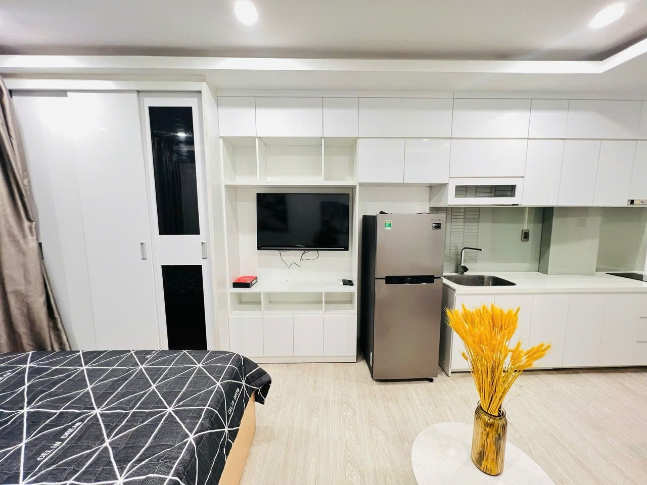 Phòng trọ Studio 40m2 tại CivilisHouse Nguyễn Thị Minh Khai - Quận 1 - Phòng ngủ