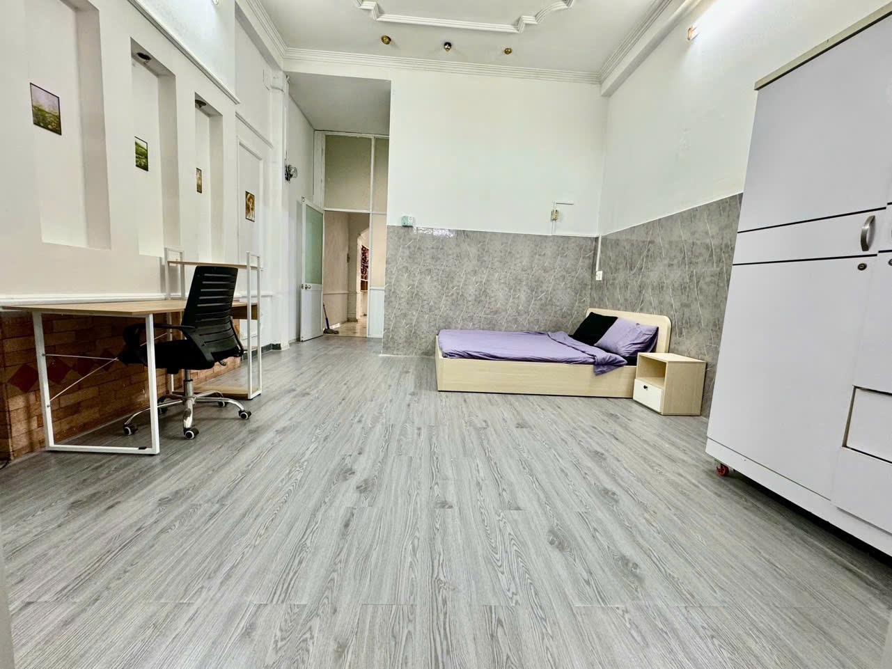 Phòng trọ 1 Phòng ngủ 25m2 tại NL Home Nguyễn Trọng Tuyển - Tân Bình - Phòng khách