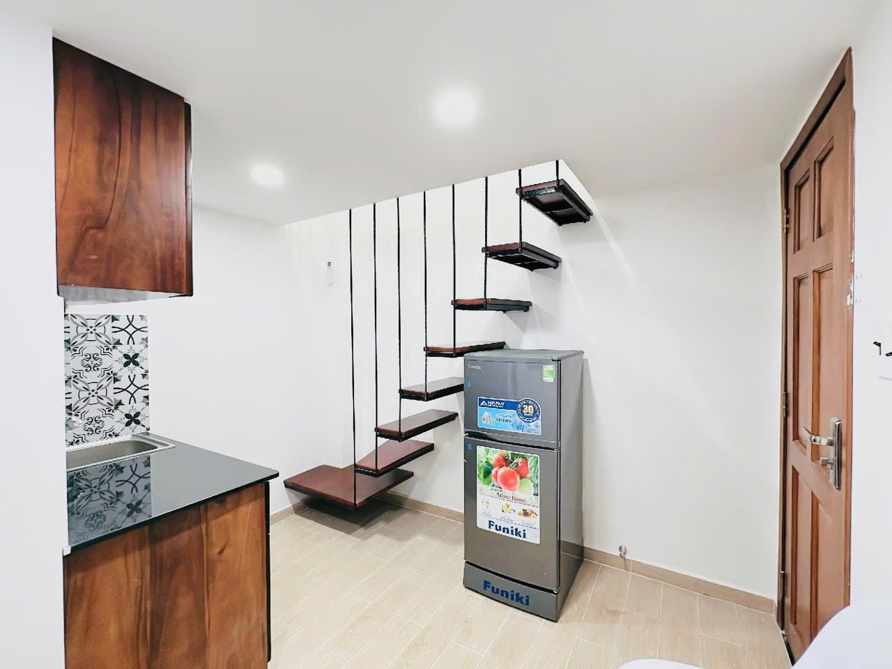 Phòng trọ Duplex 25m2 tại Tracy House Bạch Đằng - Bình Thạnh - Phòng khách