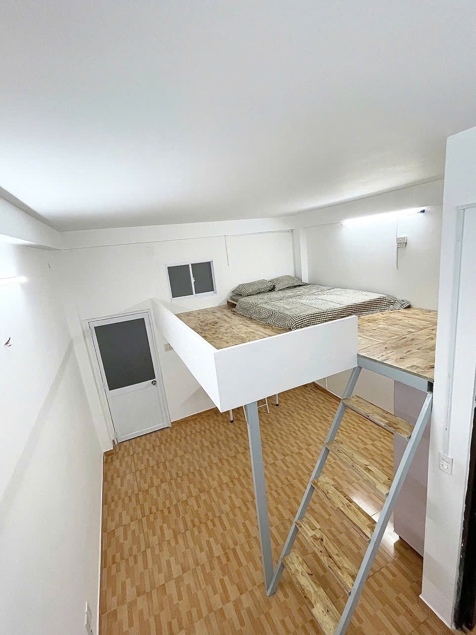 Phòng trọ Duplex 27m2 tại AT Home Chu Văn An - Bình Thạnh - Phòng ngủ