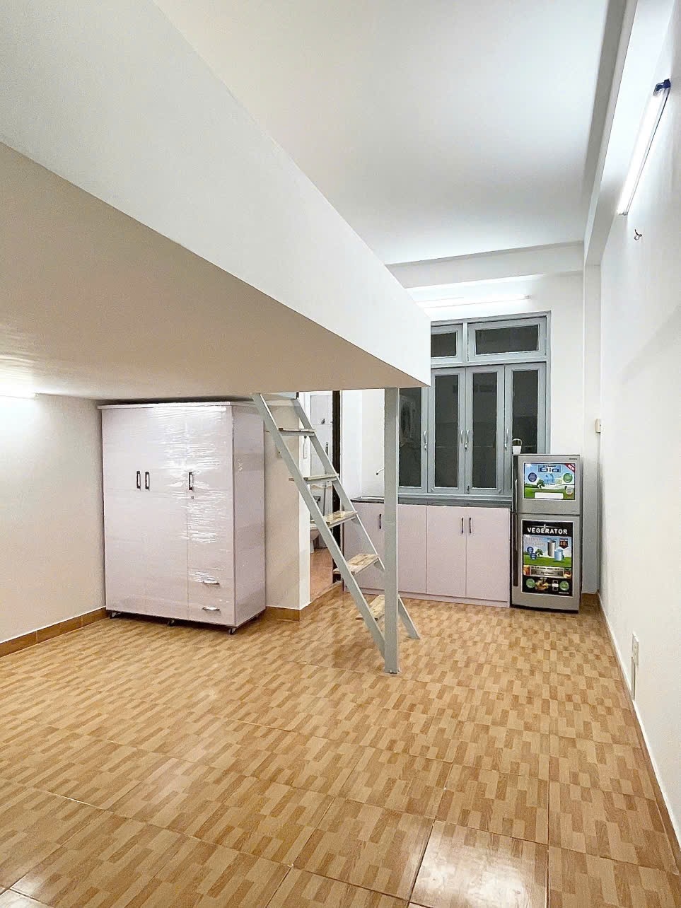Phòng trọ Duplex 27m2 tại AT Home Chu Văn An - Bình Thạnh - Phòng ngủ