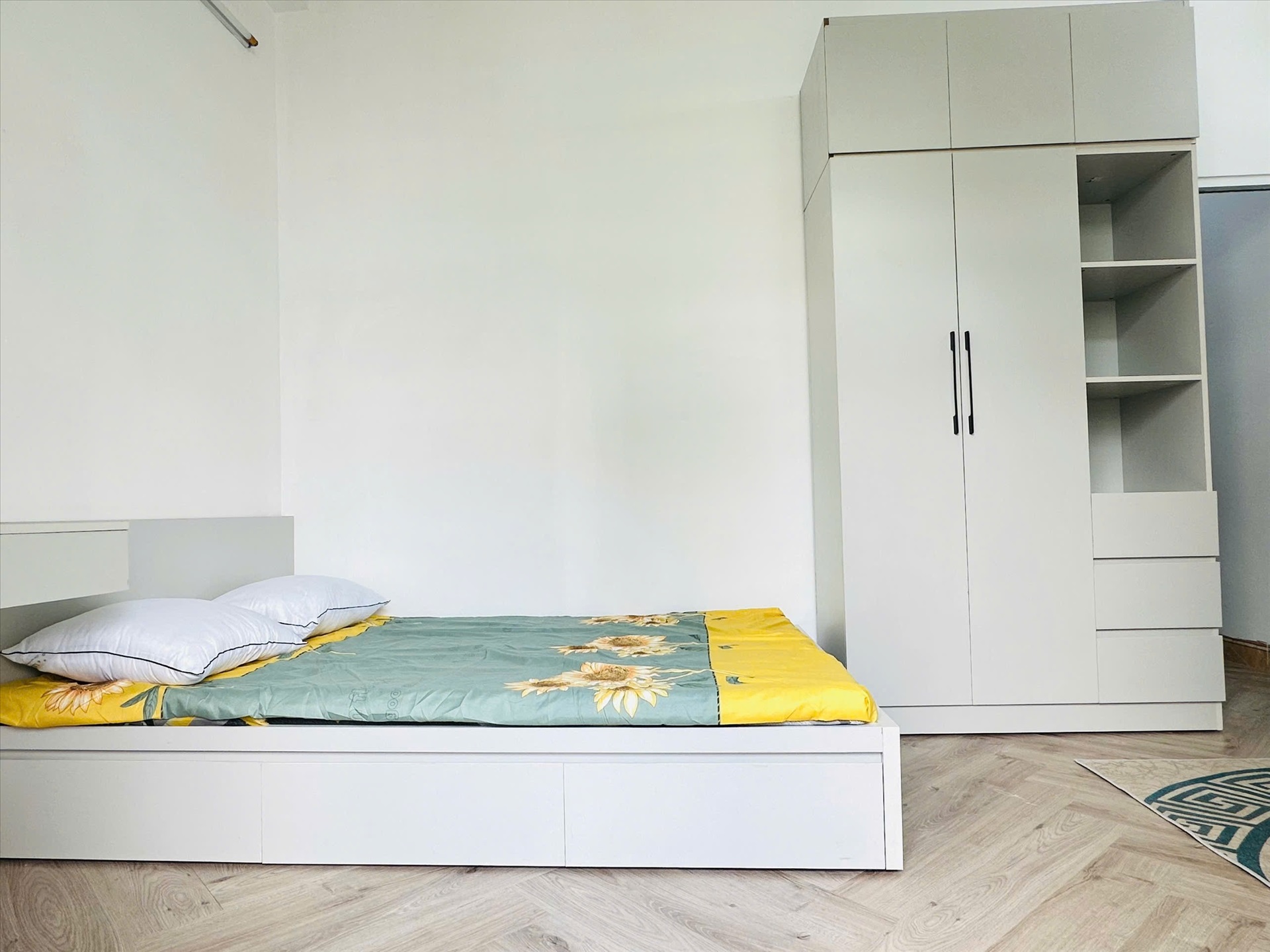 Phòng trọ 1 Phòng ngủ 22m2 tại NF Real Apartment Trường Sa - Tân Bình - Phòng ngủ