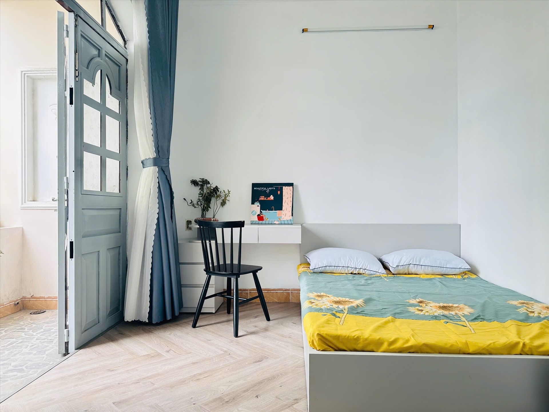 Phòng trọ 1 Phòng ngủ 22m2 tại NF Real Apartment Trường Sa - Tân Bình - Phòng ngủ