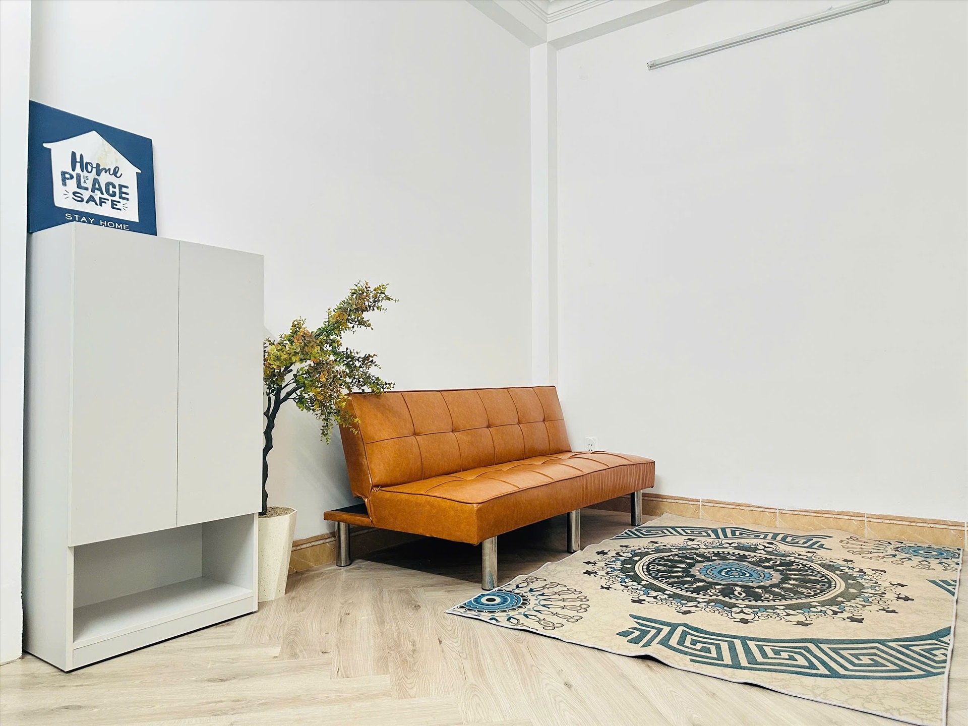 Phòng trọ 1 Phòng ngủ 35m2 tại NF Real Apartment Trường Sa - Tân Bình - Phòng bếp