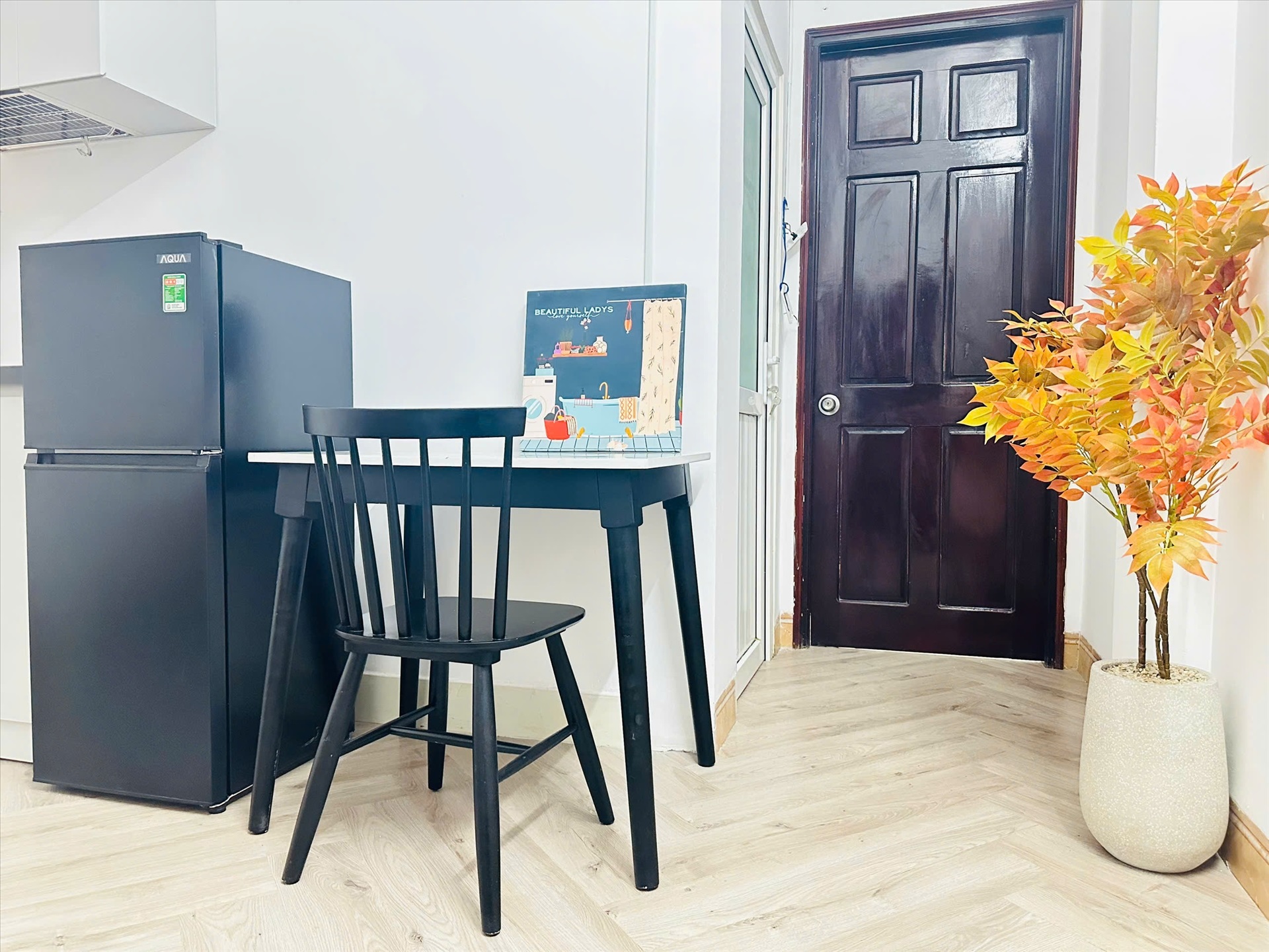 Phòng trọ 1 Phòng ngủ 35m2 tại NF Real Apartment Trường Sa - Tân Bình - Phòng bếp