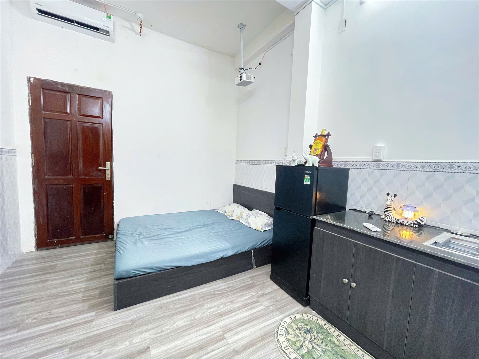 Phòng trọ Studio 30m2 tại Cá Mập House Lê Văn Sỹ - Tân Bình - Phòng ngủ