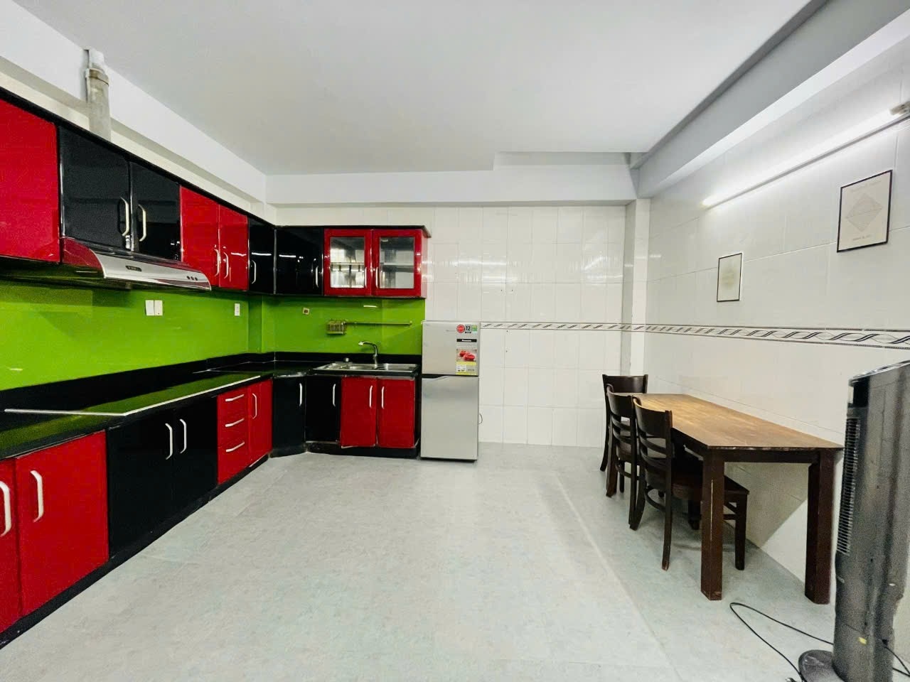 Phòng trọ Studio 30m2 tại Wish Home Lạc Long Quân - Tân Bình - Phòng bếp