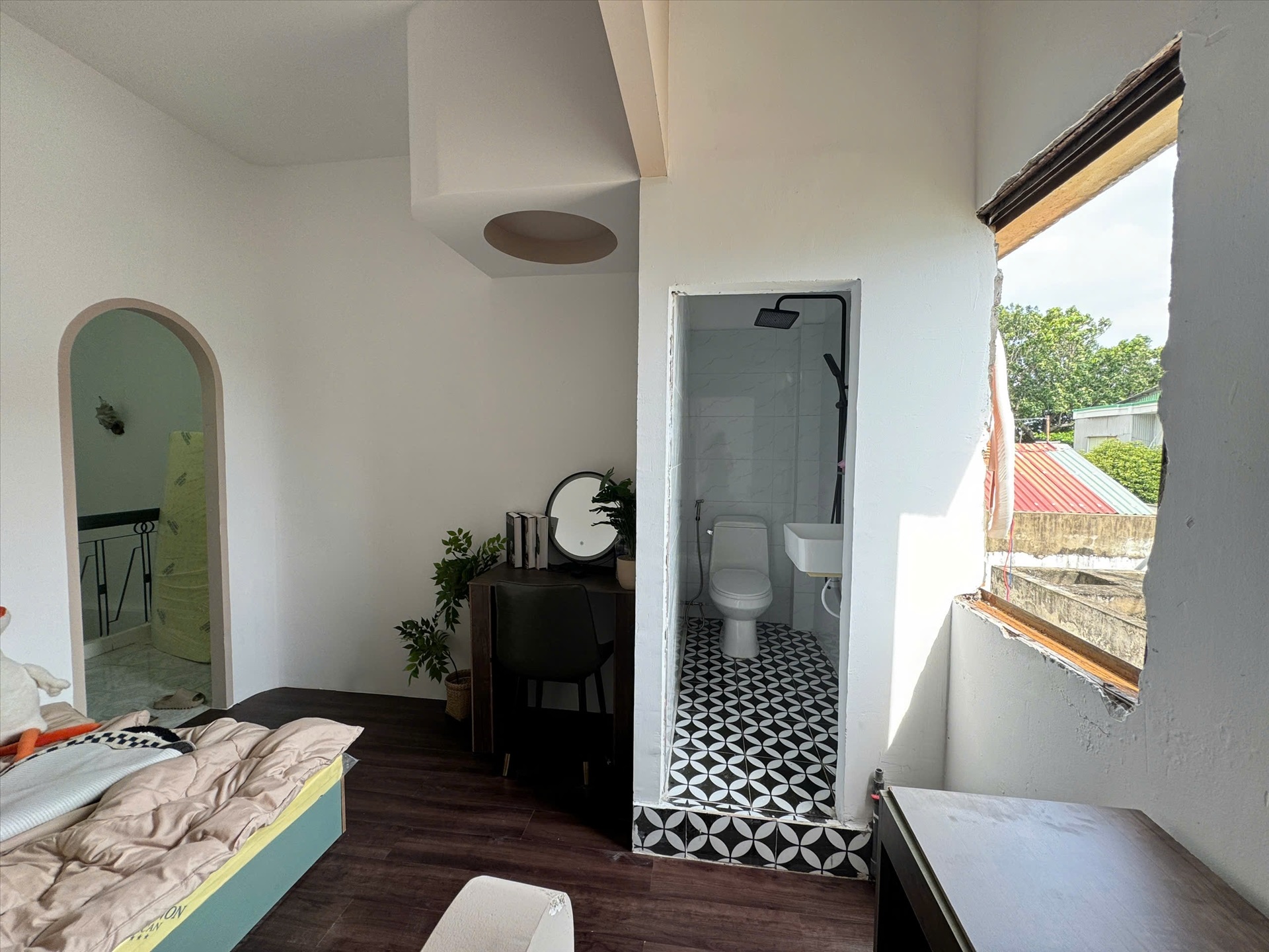 Phòng trọ 1 Phòng ngủ 30m2 tại Kinghome Cách mạng Tháng 8  - Tân Bình - Phòng ngủ