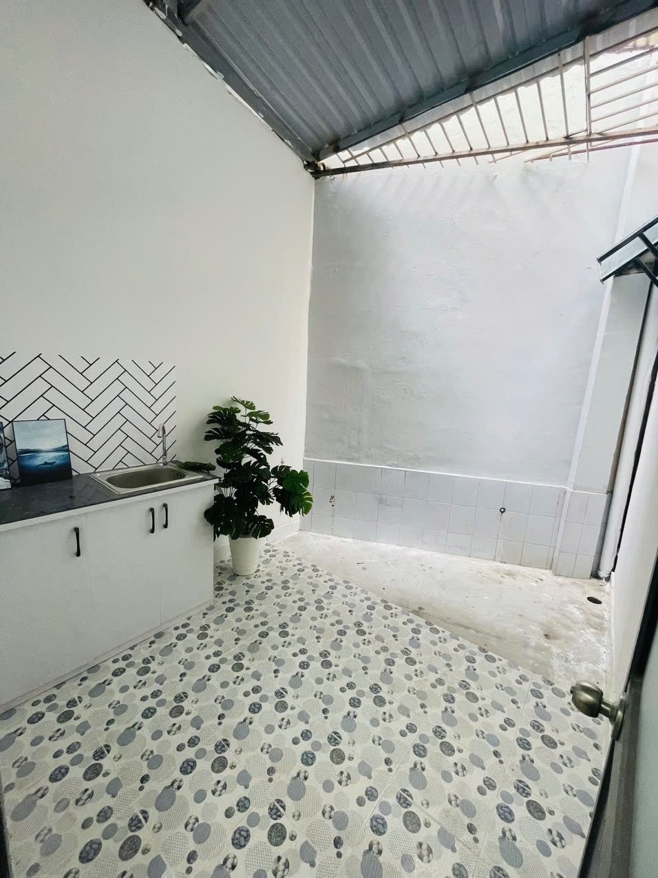 Phòng trọ 1 Phòng ngủ 32m2 tại AV House Hậu Giang - Tân Bình - Phòng bếp