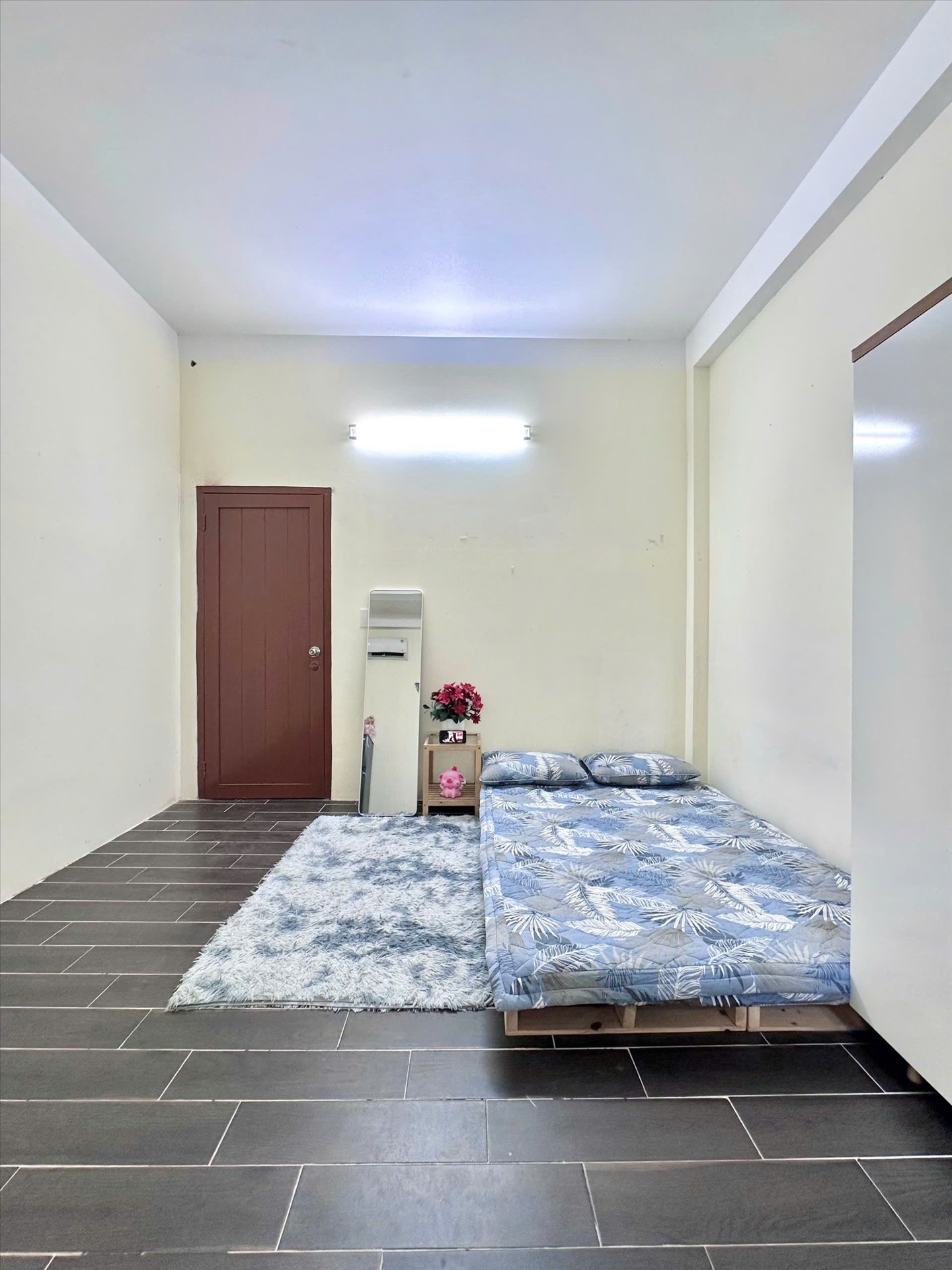 Phòng trọ Studio 25m2 tại Diamond House Tân Trụ - Tân Bình - Phòng ngủ