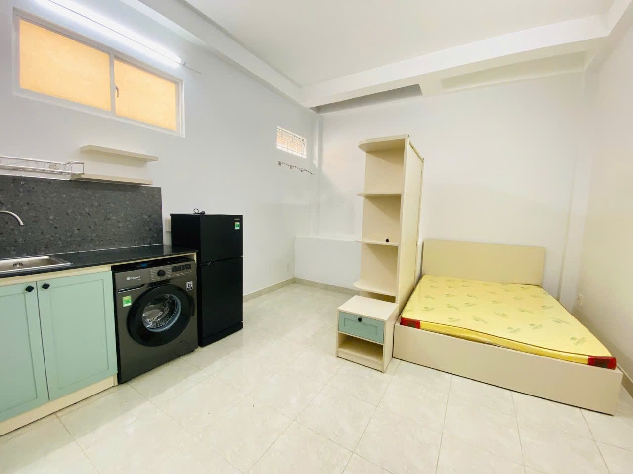 Phòng trọ Studio 20m2 tại CH Home Bành Văn Trân - Tân Bình - Phòng ngủ