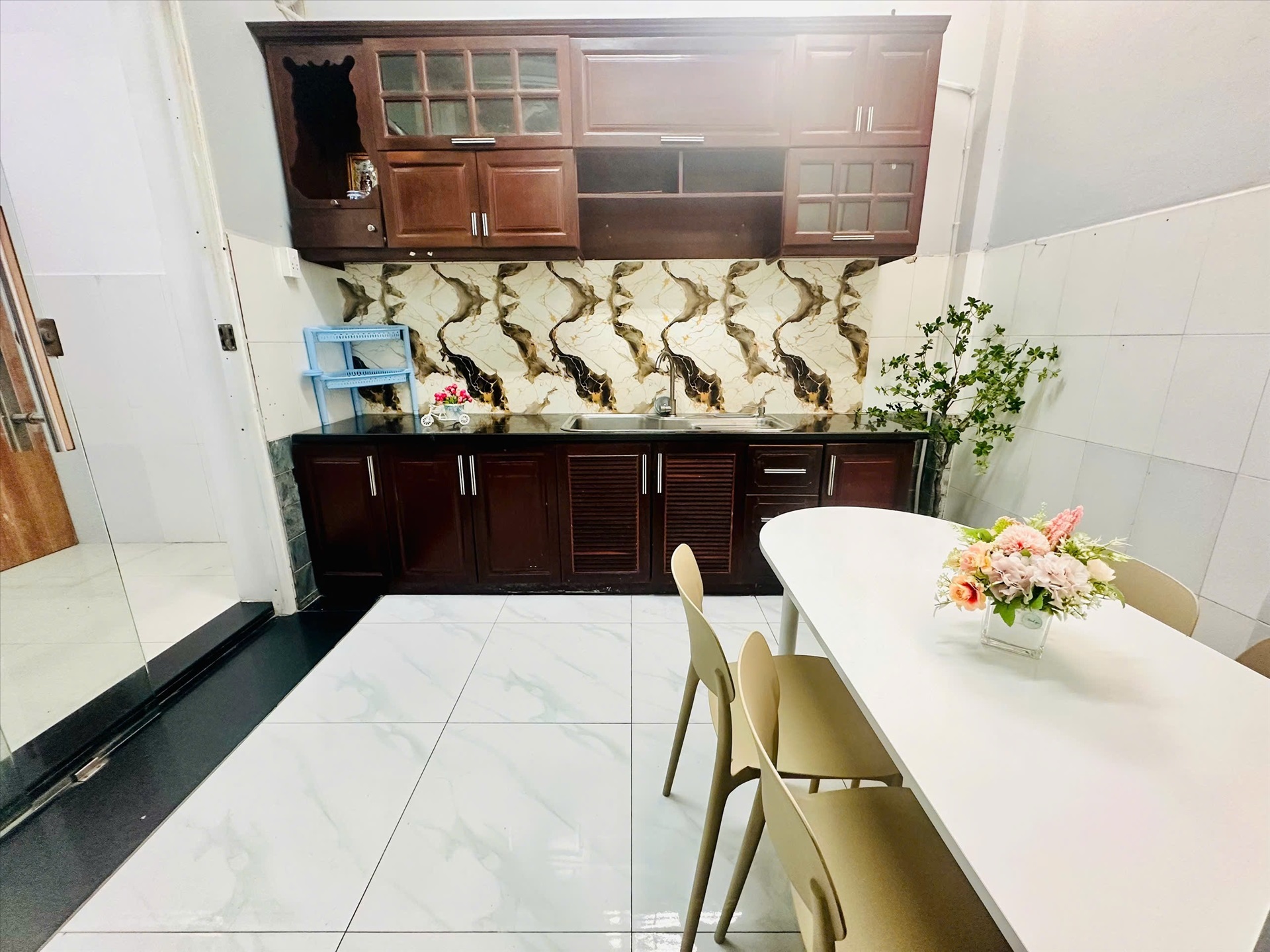 Phòng trọ 2 Phòng ngủ 50m2 tại VNHouse Lam Sơn - Tân Bình - Phòng bếp
