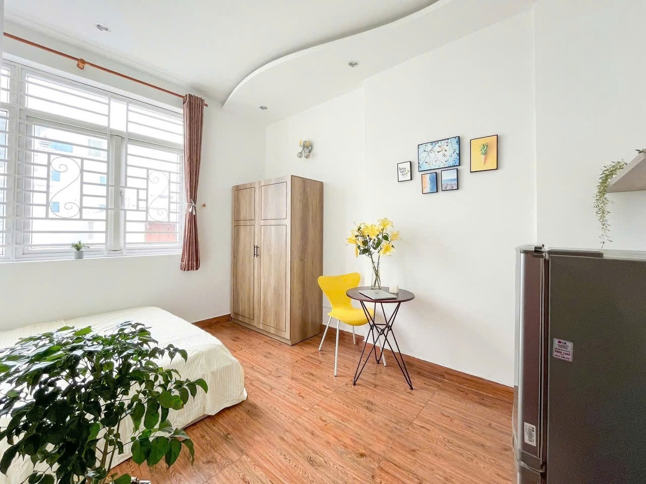 Phòng trọ Studio 25m2 tại LightHouse Đường C18 - Tân Bình - Phòng ngủ