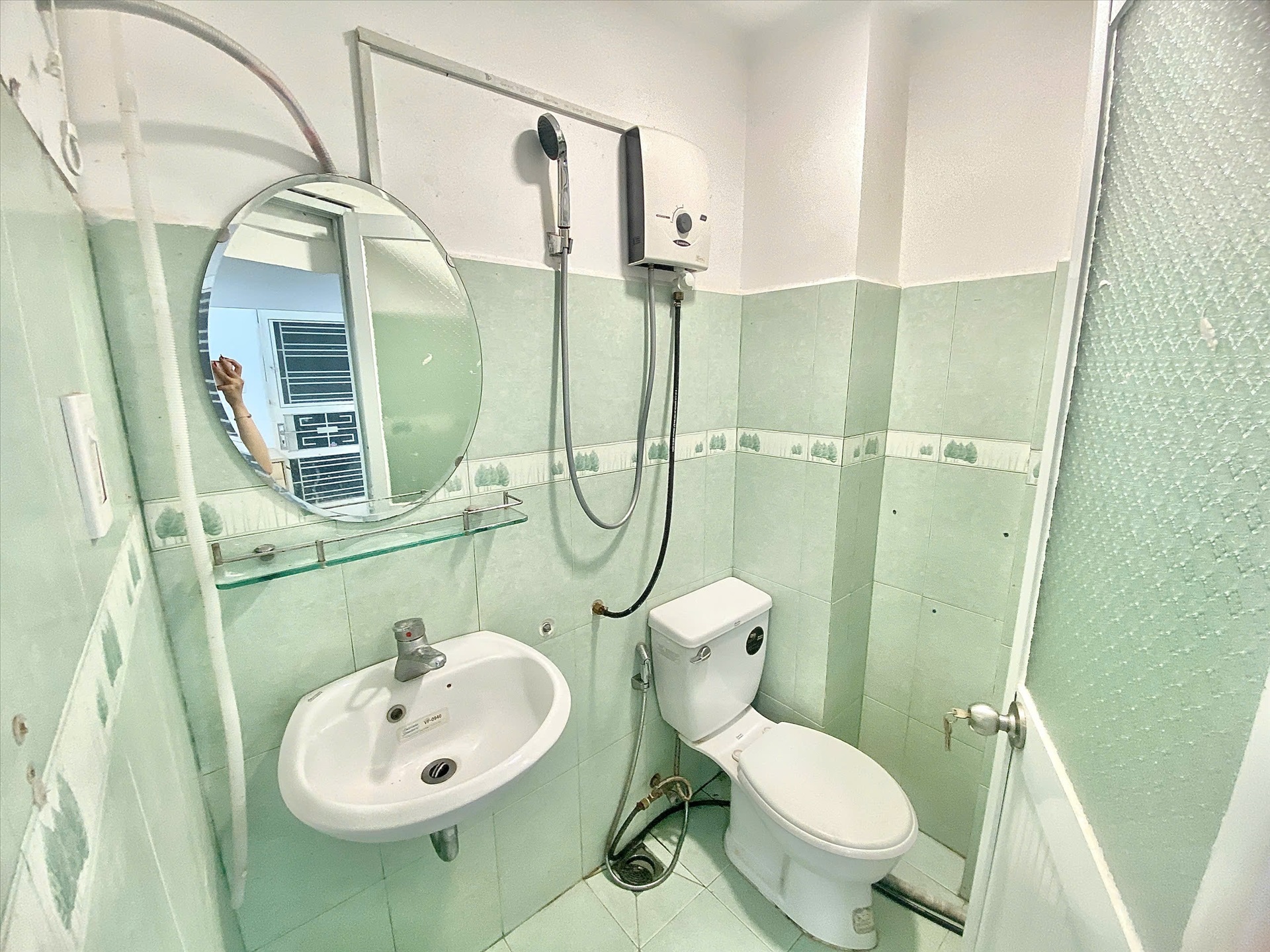 Phòng trọ Duplex 25m2 tại Jasmine Home Nguyễn Công Hoan - Bình Thạnh - Phòng tắm