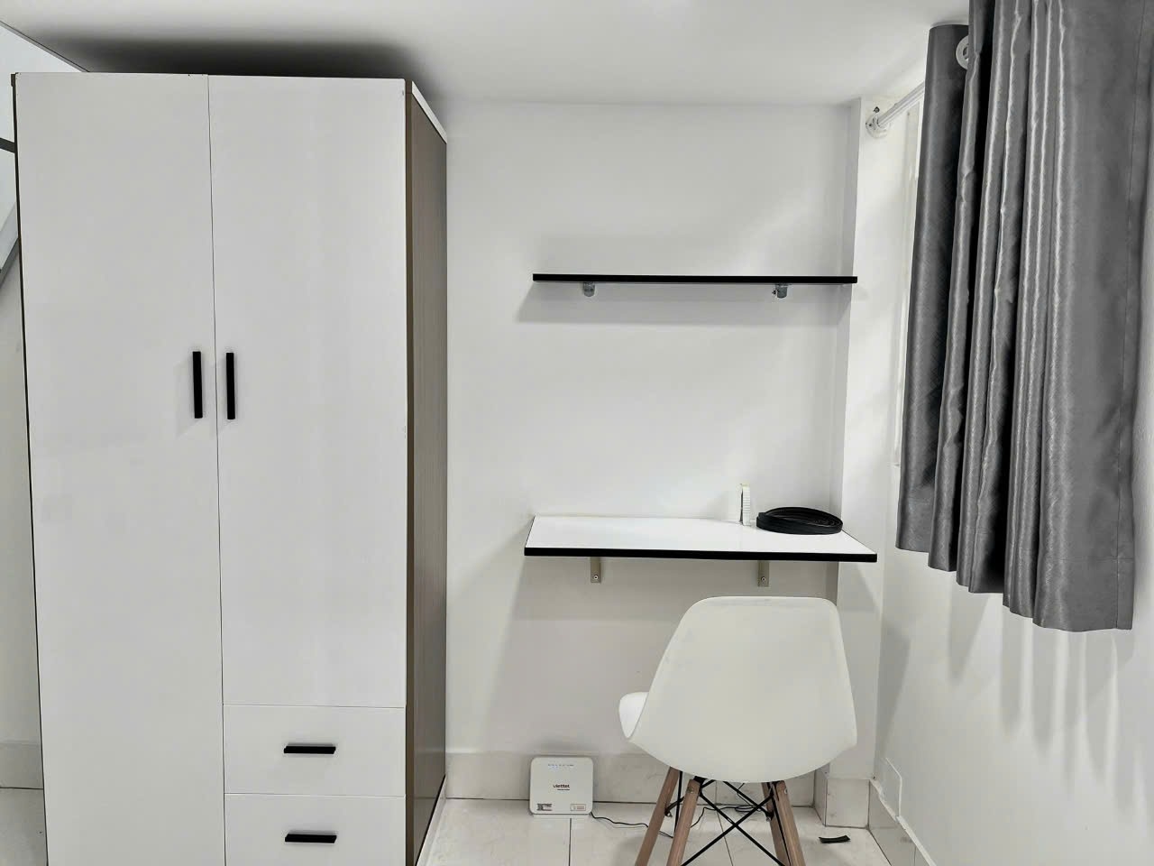 Phòng trọ Duplex 25m2 tại Jasmine Home Nguyễn Công Hoan - Bình Thạnh - Phòng ngủ