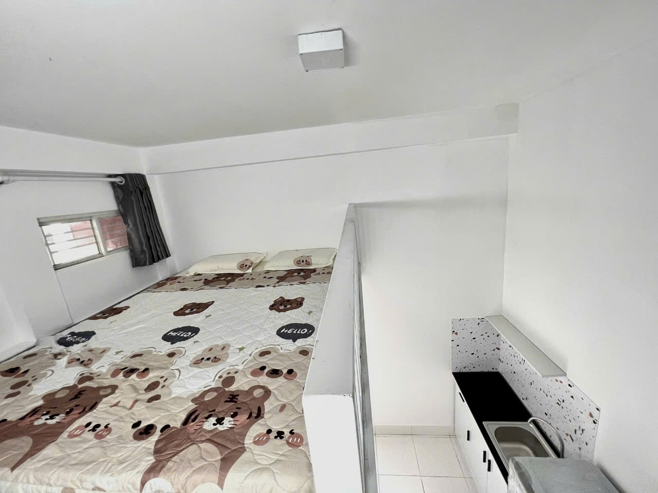 Phòng trọ Duplex 25m2 tại Jasmine Home Nguyễn Công Hoan - Bình Thạnh - Phòng ngủ