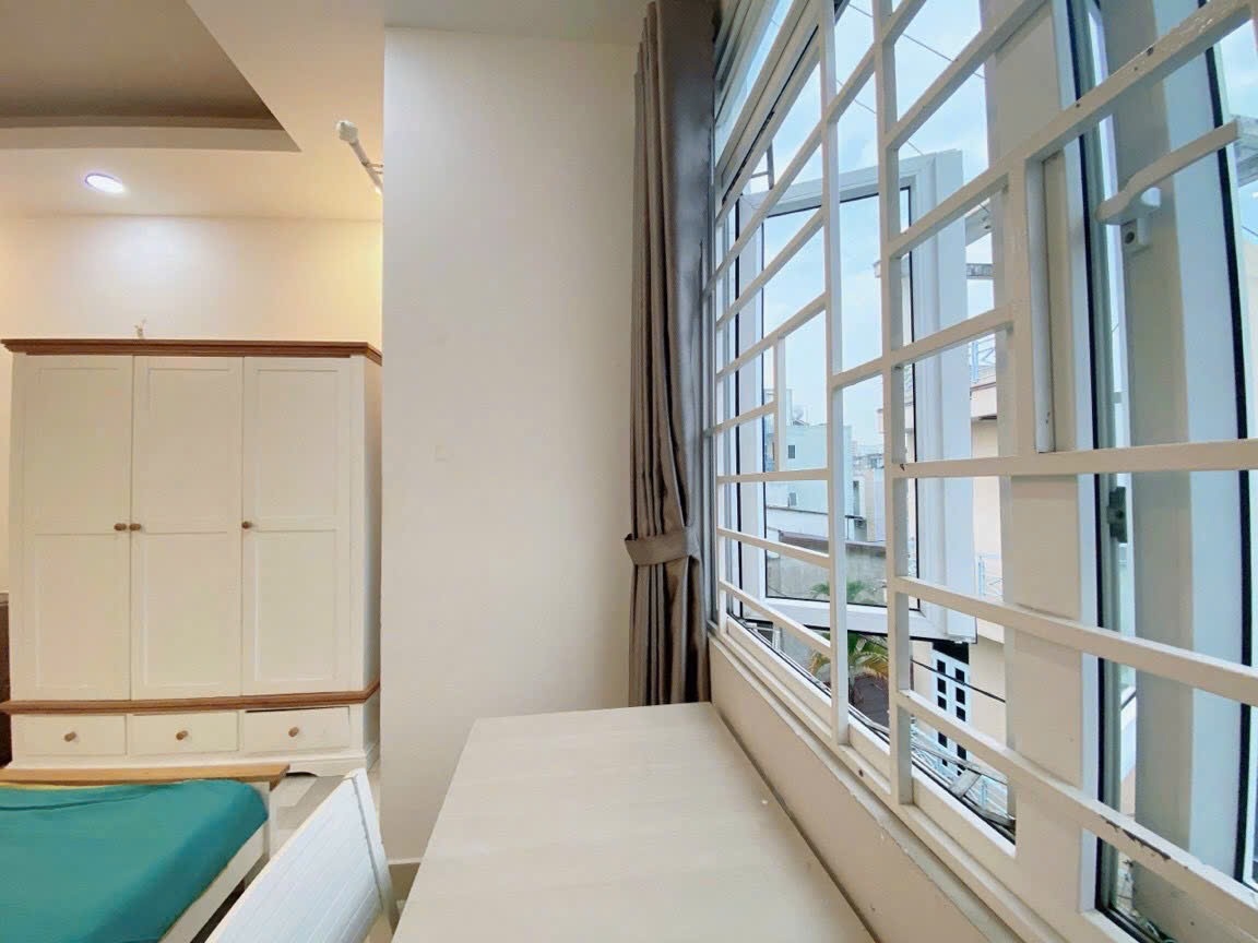 Phòng trọ Studio 25m2 tại Jasmine Home Lê Văn Duyệt - Bình Thạnh - Phòng ngủ