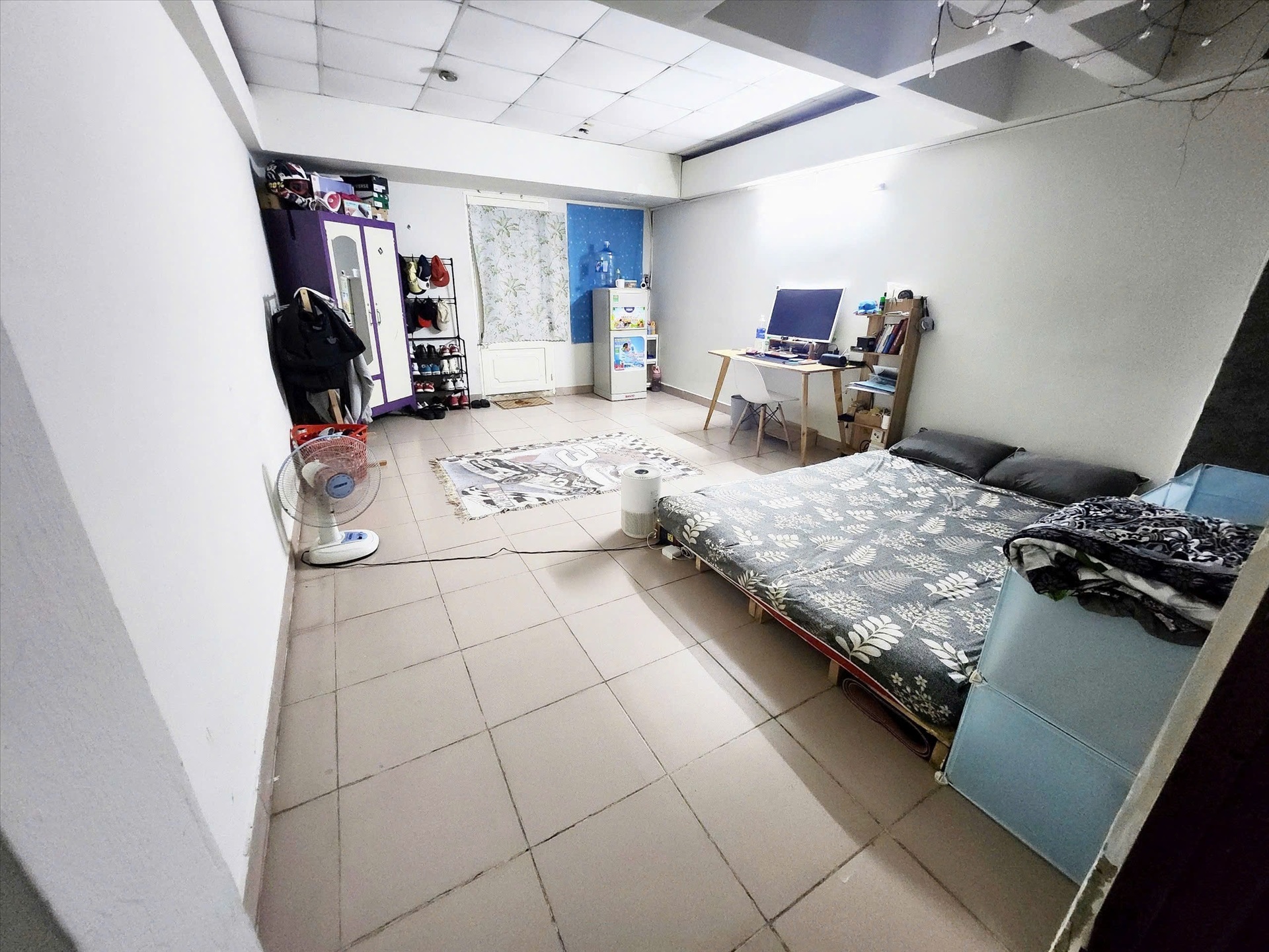 Phòng trọ Studio 25m2 tại Home 365 Hoàng Bật Đạt - Tân Bình - Phòng khách
