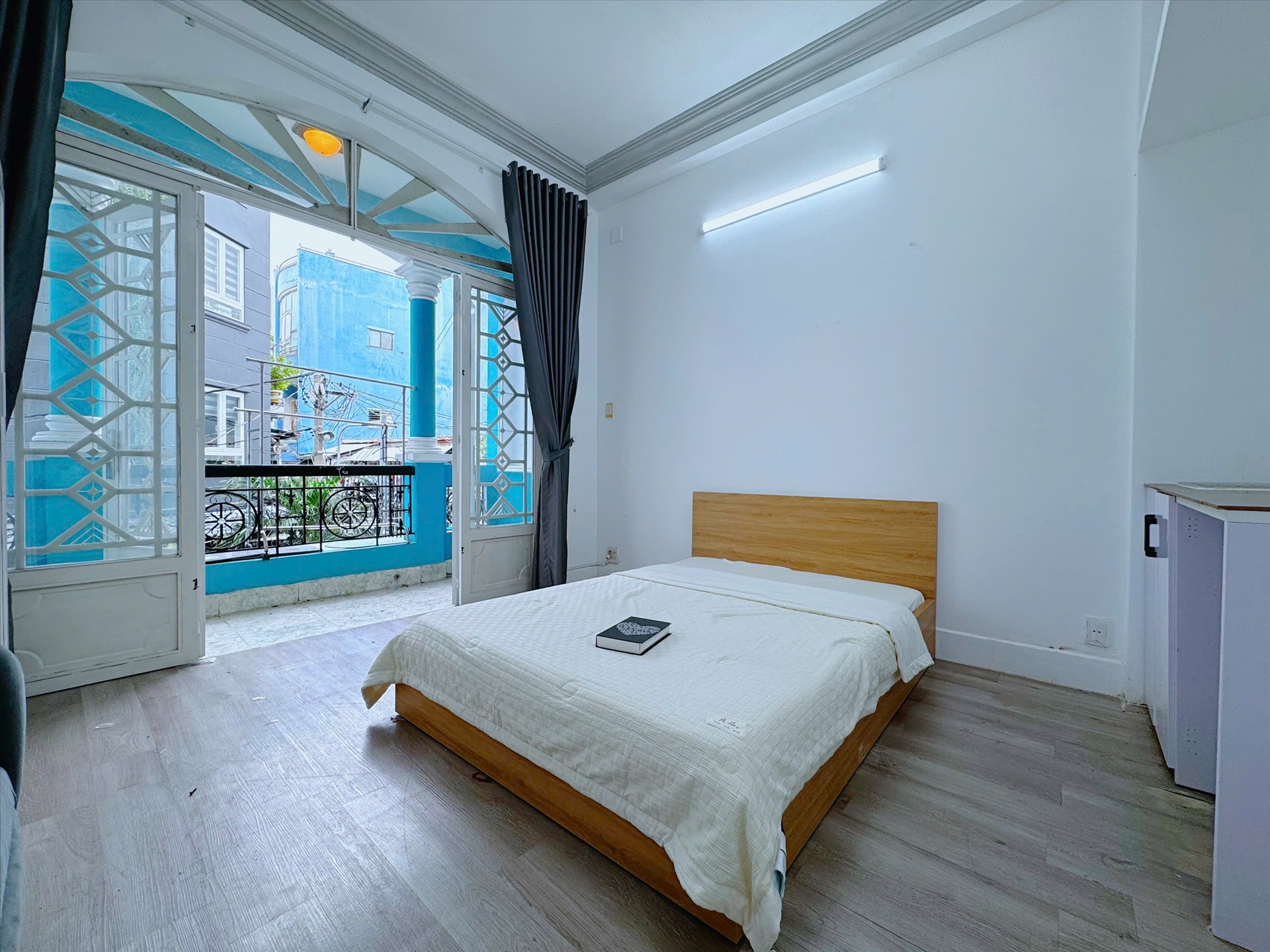 Phòng trọ Studio 30m2 tại Uncle House Vũ Tùng - Bình Thạnh - Phòng ngủ