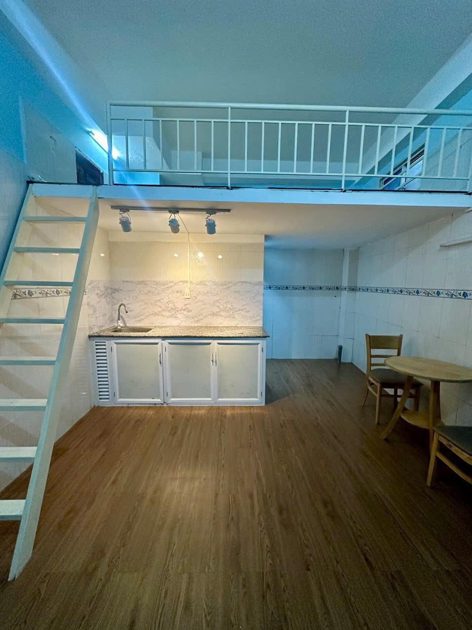 Phòng trọ Duplex 25m2 tại SVHome Ung Văn Khiêm - Bình Thạnh - Phòng bếp