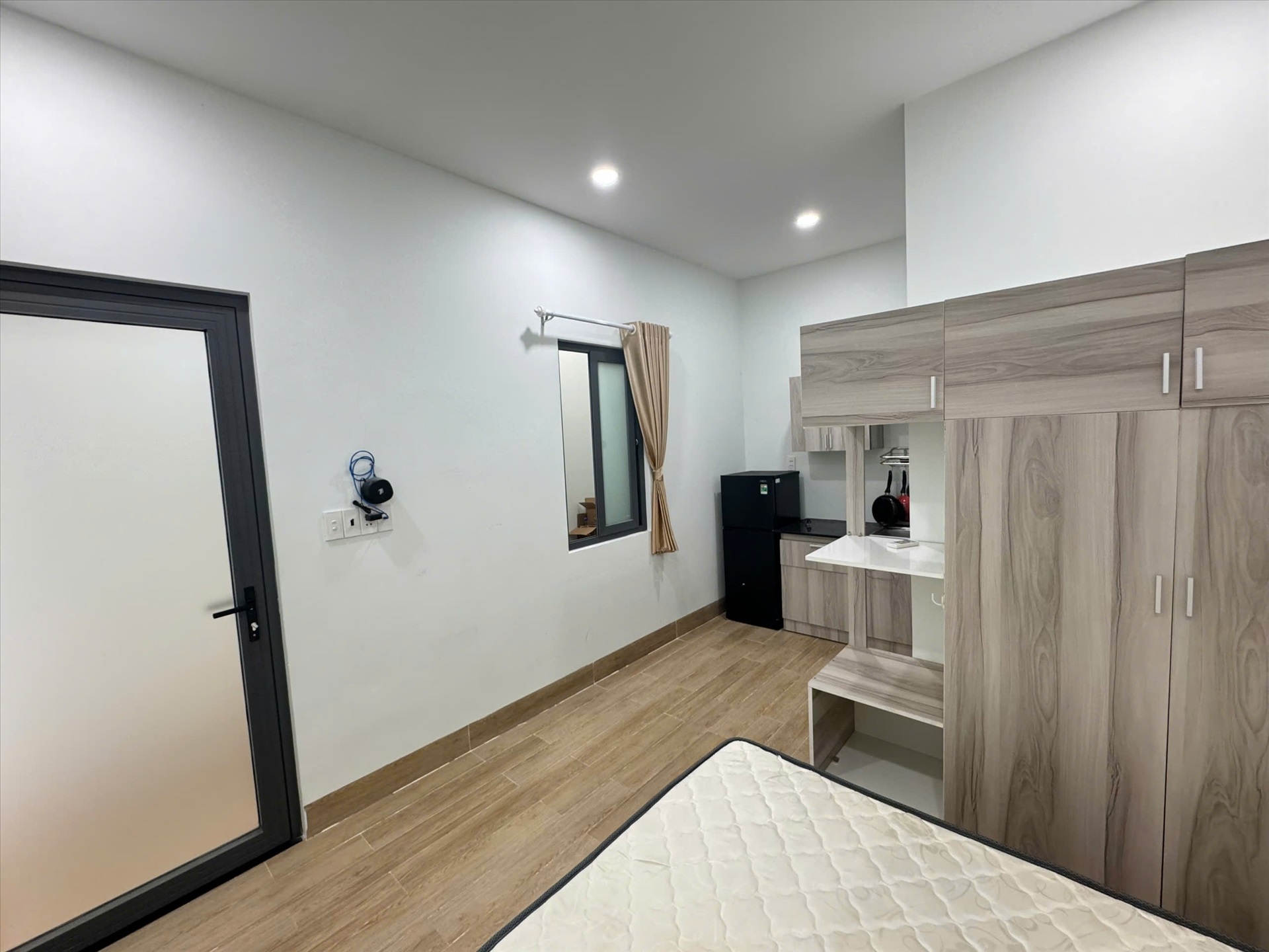 Phòng trọ Studio 25m2 tại NTL Home Nguyễn Trung Trực - Bình Thạnh - Phòng ngủ