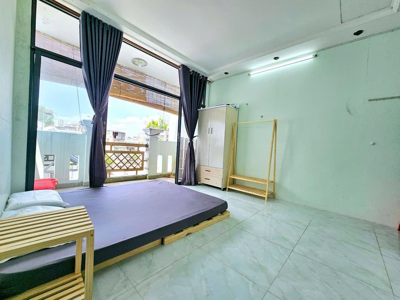 Phòng trọ Studio 25m2 tại Nine Home Thích Quảng Đức - Phú Nhuận - Phòng ngủ
